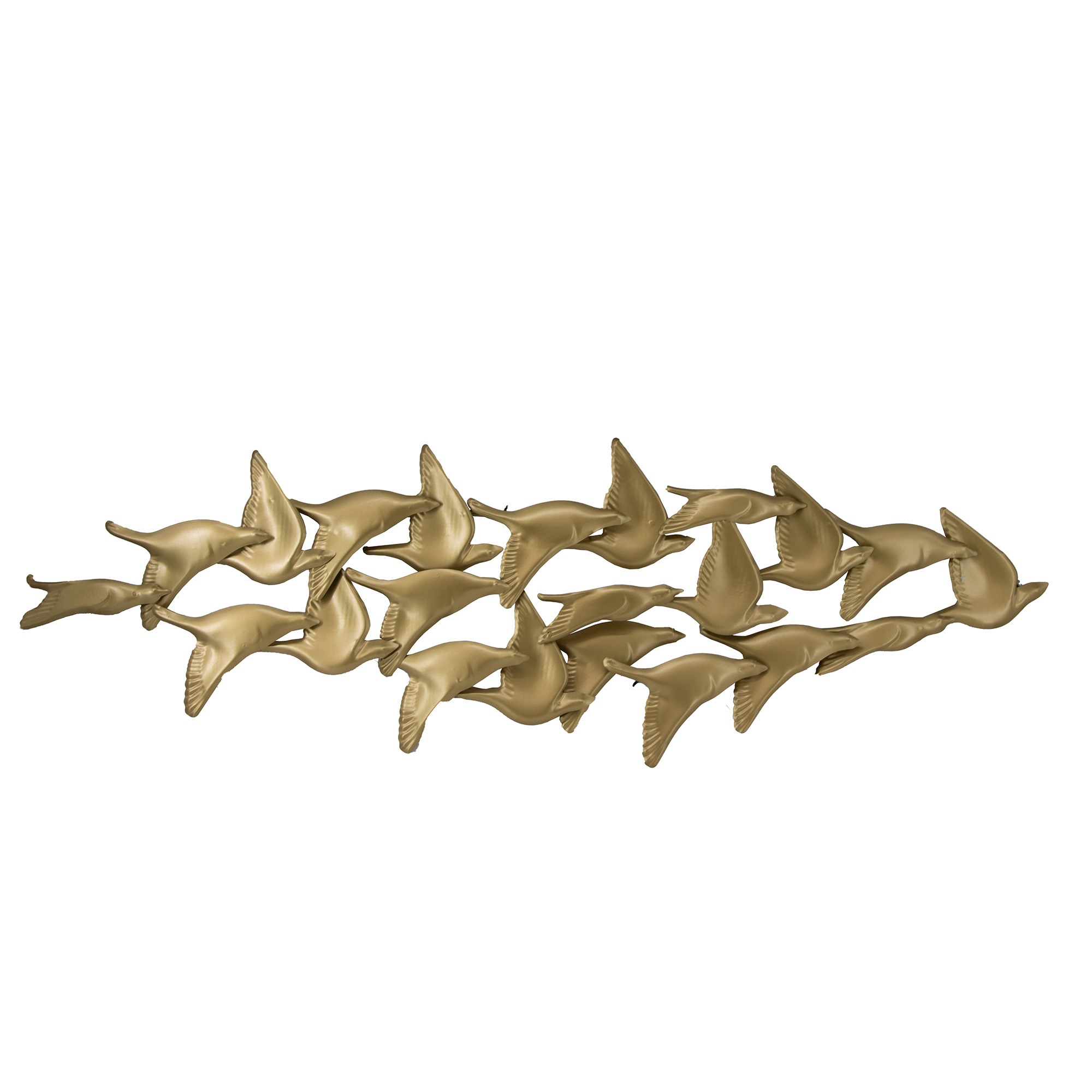 Art for the home Metallbild »Goldene Vögel«, (1 St.)