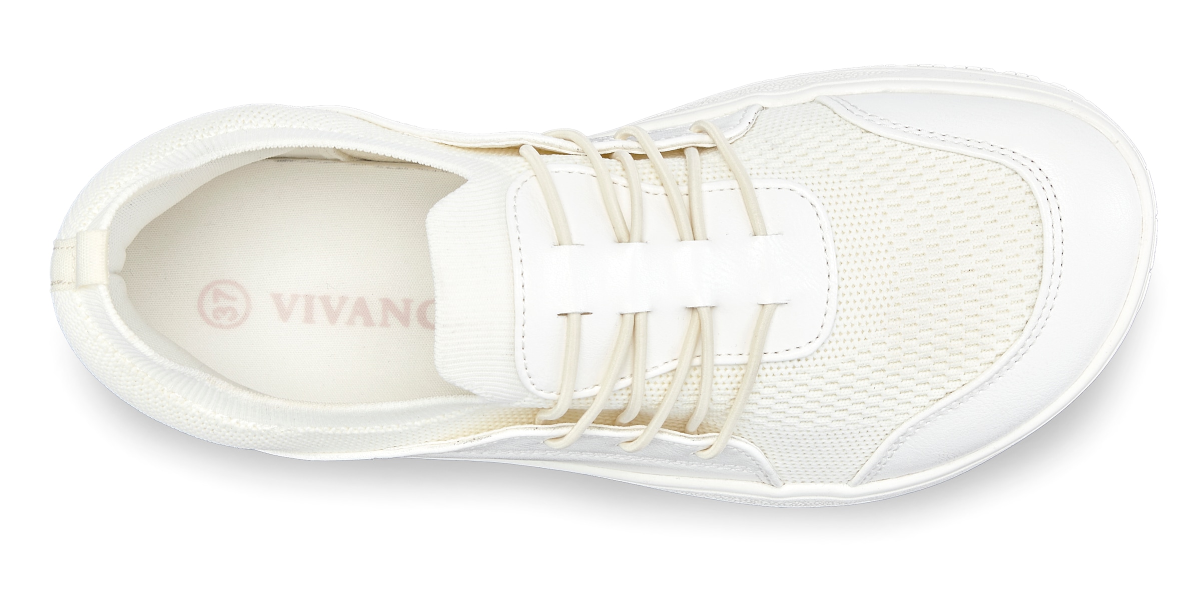 Vivance Sneaker »Slip-On, Freizeitschuhe, Fitnessschuhe«  mit Barfuß-Passform und breiter Zehenbox VEGAN