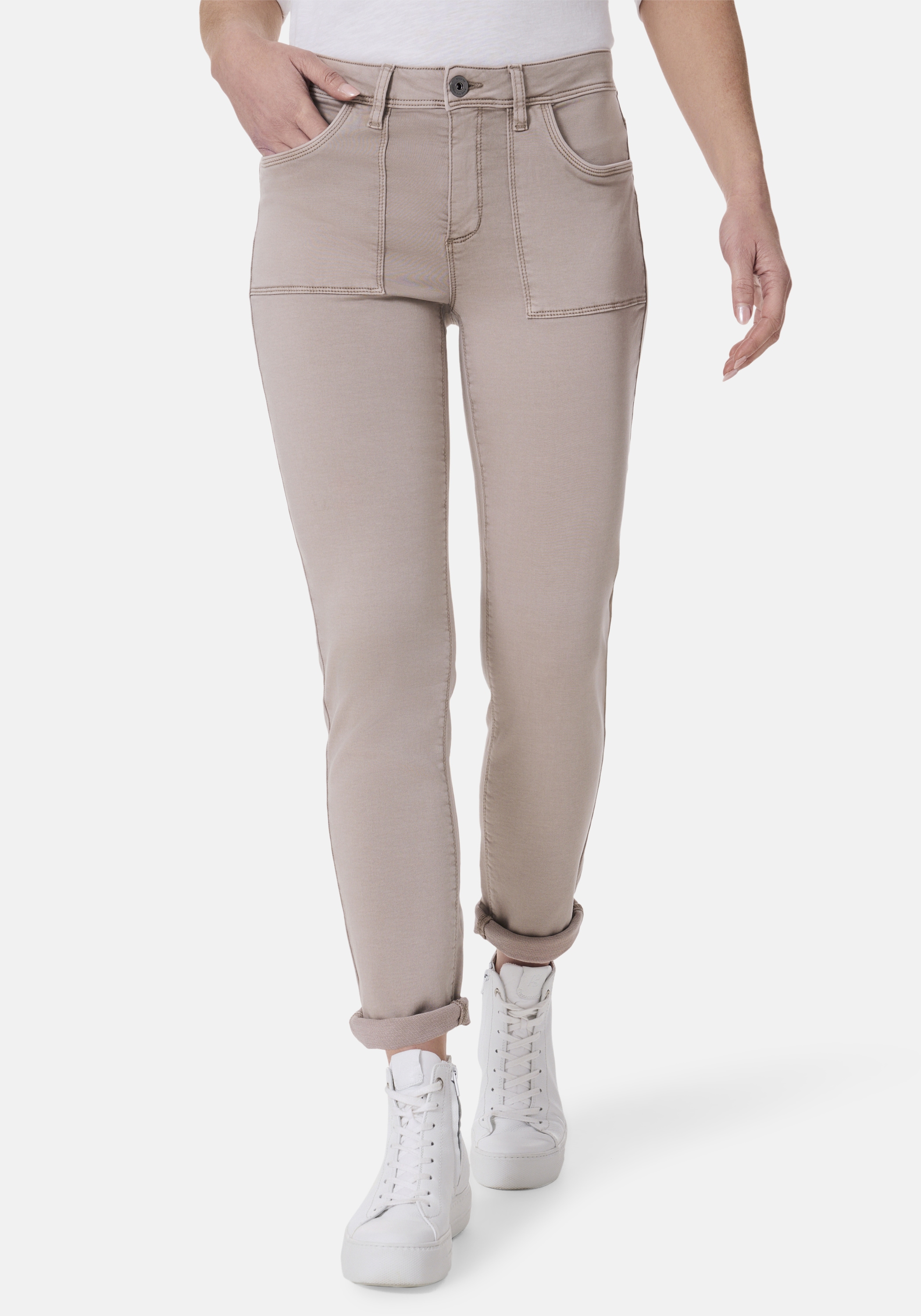 STOOKER WOMEN 5-Pocket-Jeans "DAVOS Colour Jogg Edition", Boyfriendjeans Ca günstig online kaufen