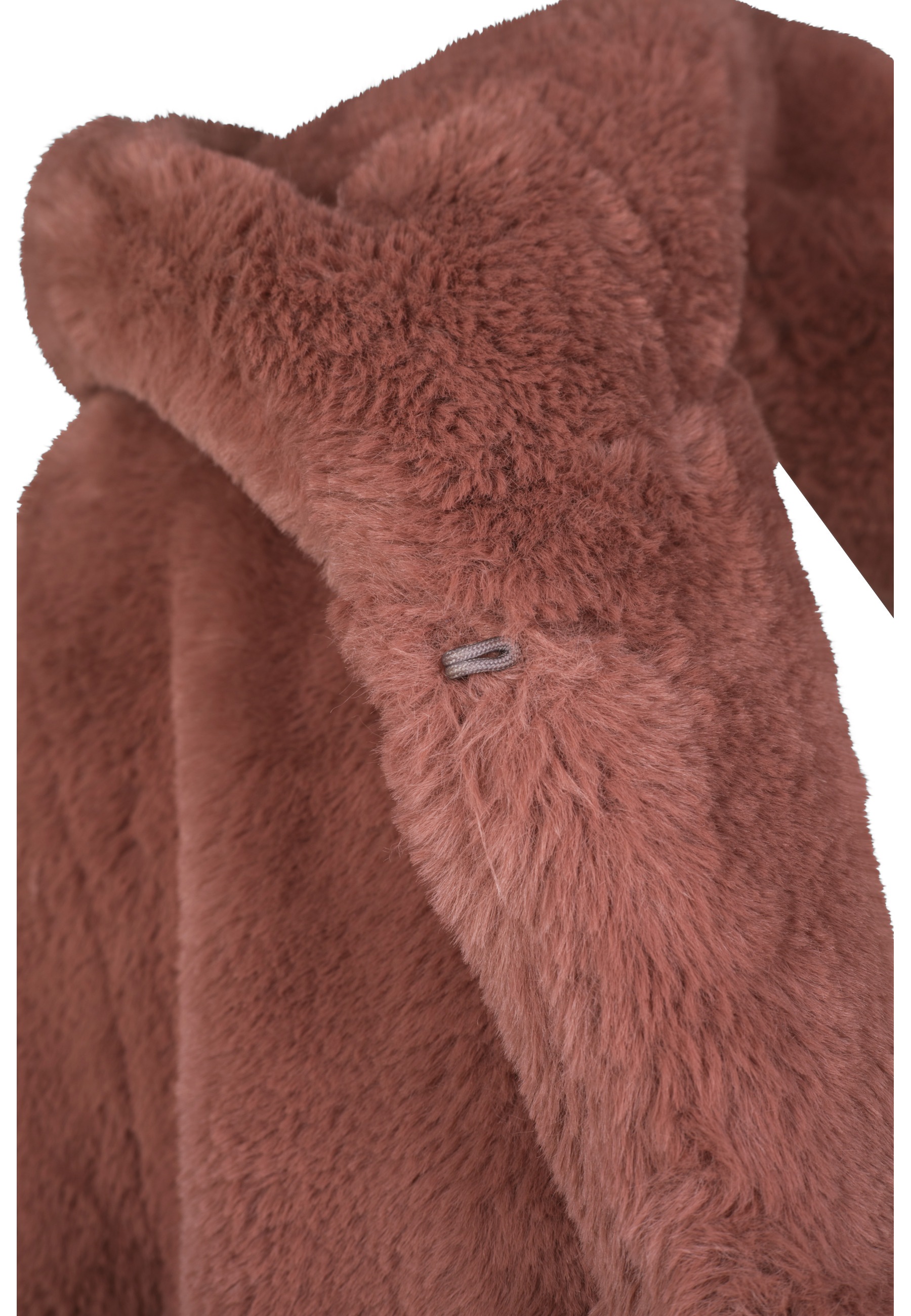 URBAN CLASSICS Parka »Urban Classics Damen Ladies Hooded Teddy Coat« 1 Stk. tlg. ohne Kapuze