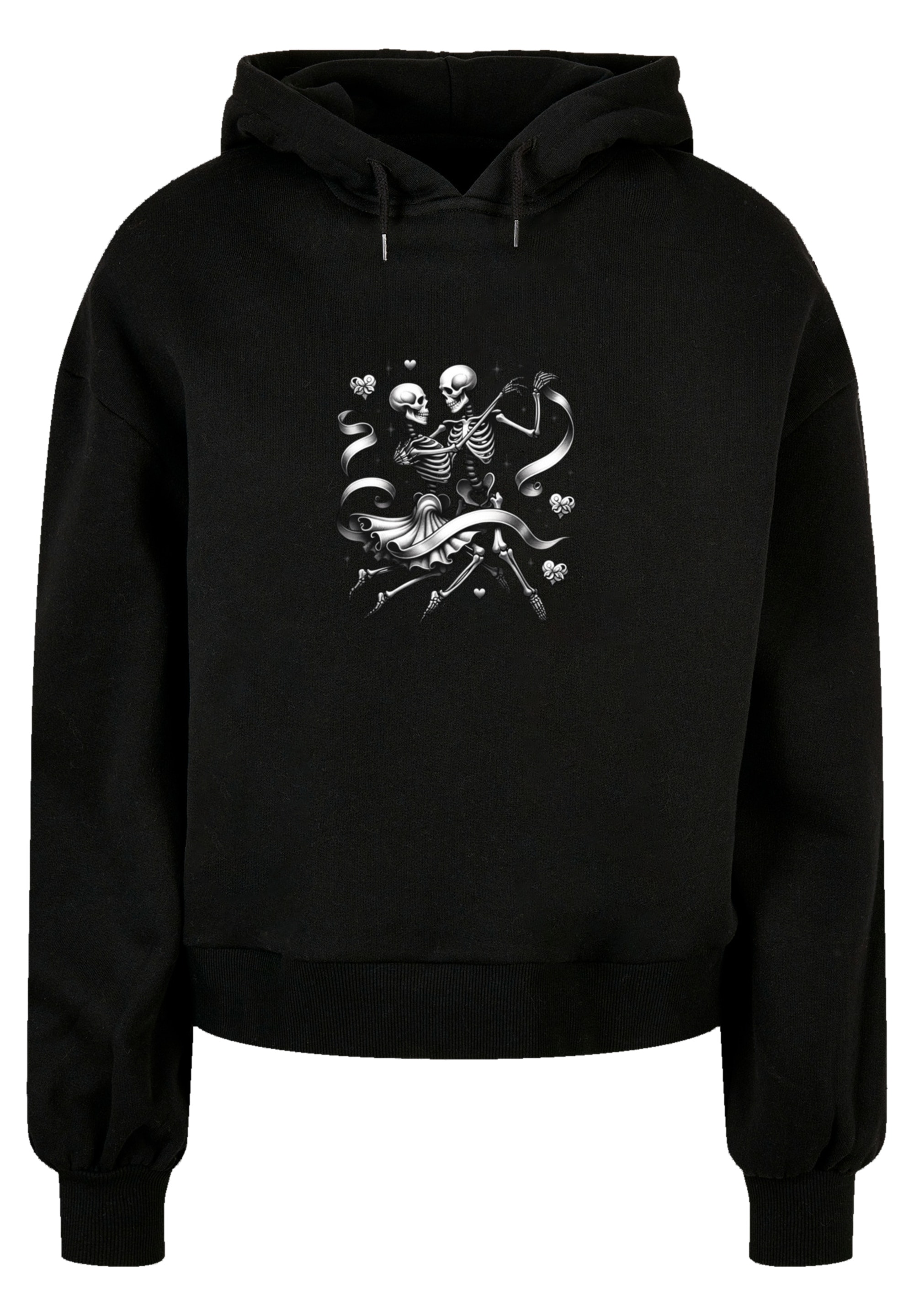 F4NT4STIC Sweatshirt »Skelettpaar tanzt mit Band«, Premium Qualität