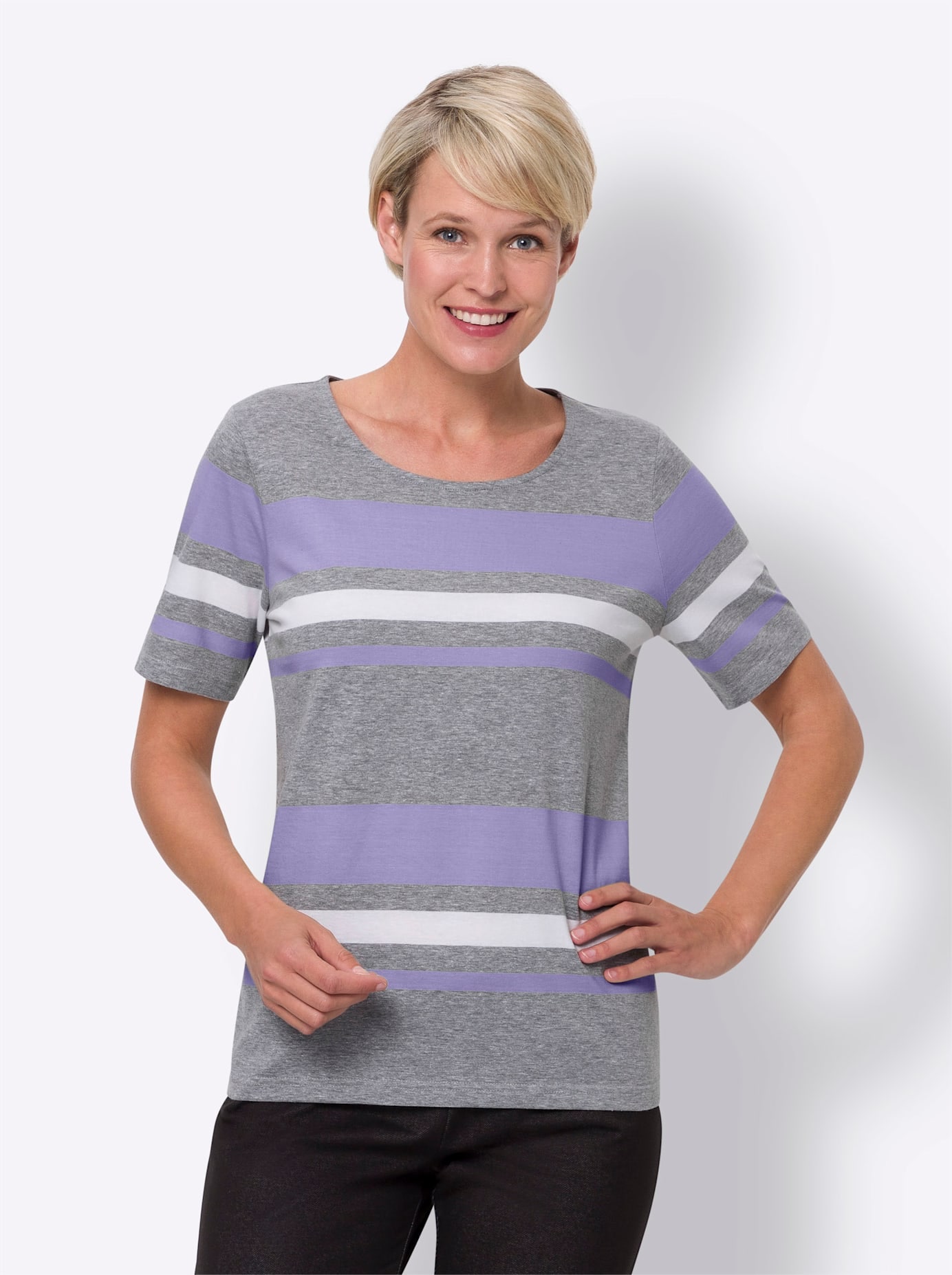 Classic Basics Kurzarmshirt "Kurzarm-Shirt" 1 Stk. tlg. günstig online kaufen