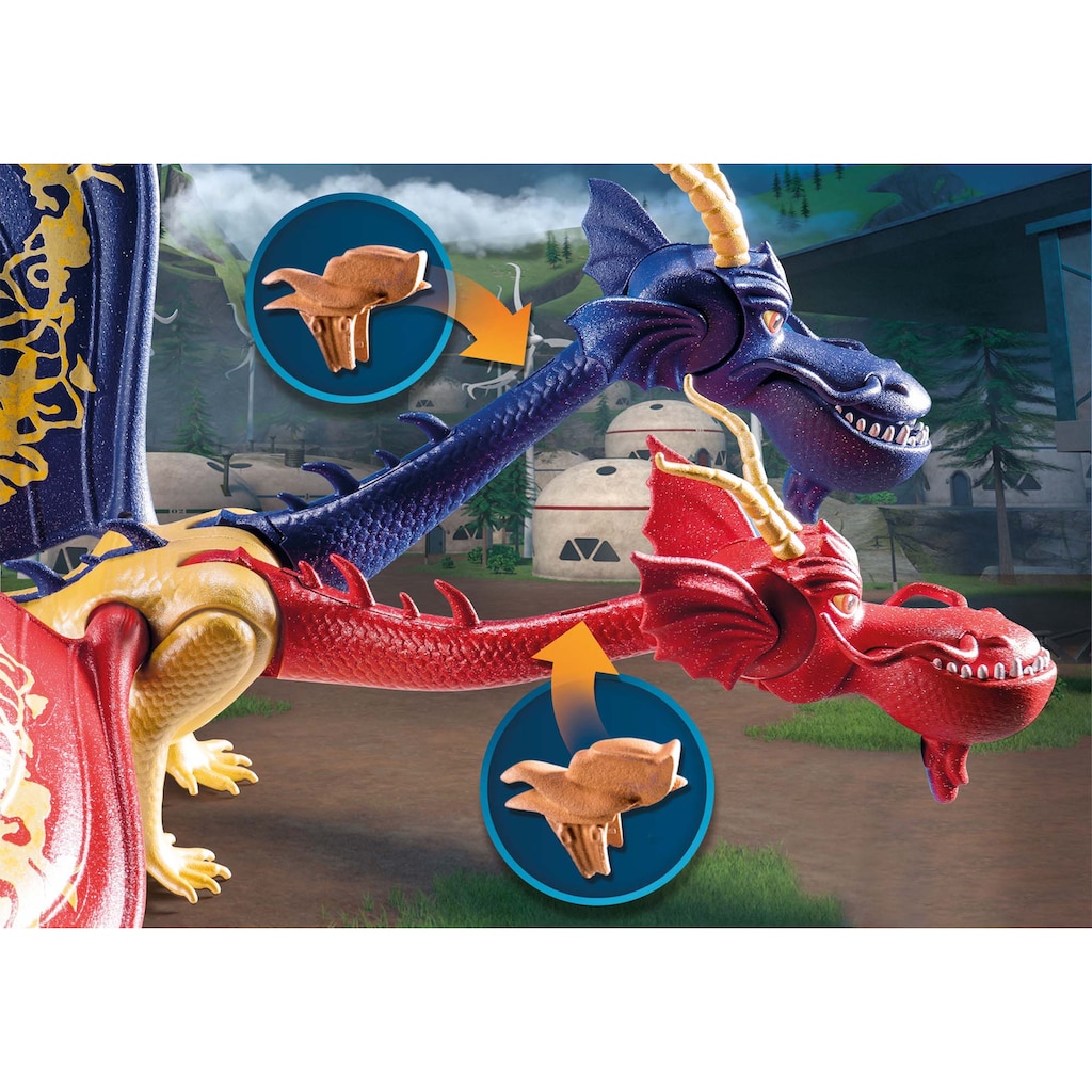 Playmobil® Konstruktions-Spielset »Dragons: The Nine Realms - Wu & Wei mit Jun (71080)«, (40 St.), Made in Germany