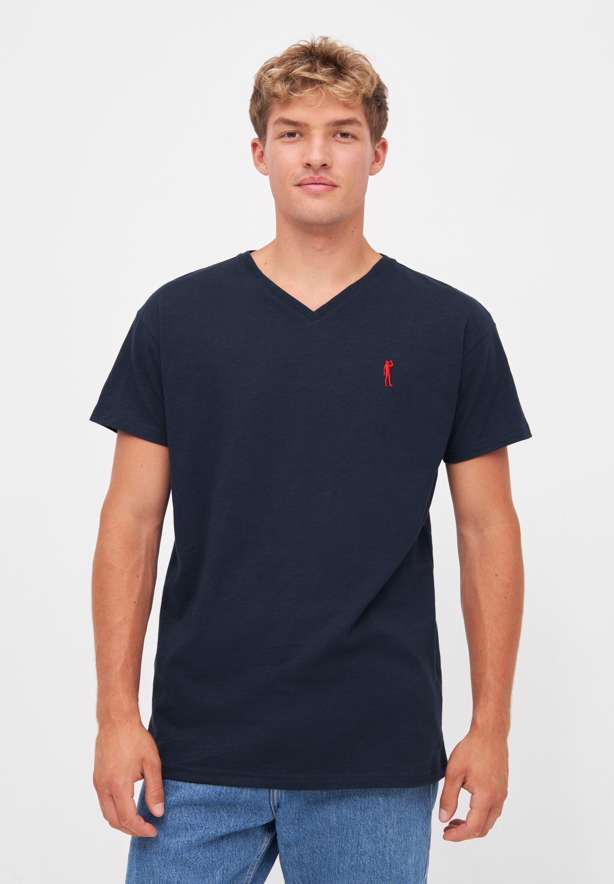 Derbe Print-Shirt "Basic Kippes", Made in Portugal, Flamé Qualität günstig online kaufen