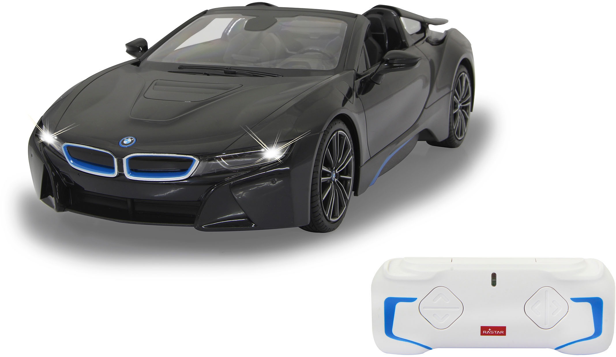 RC-Auto BMW i8 Roadster 1:12 - 2,4 GHz, schwarz