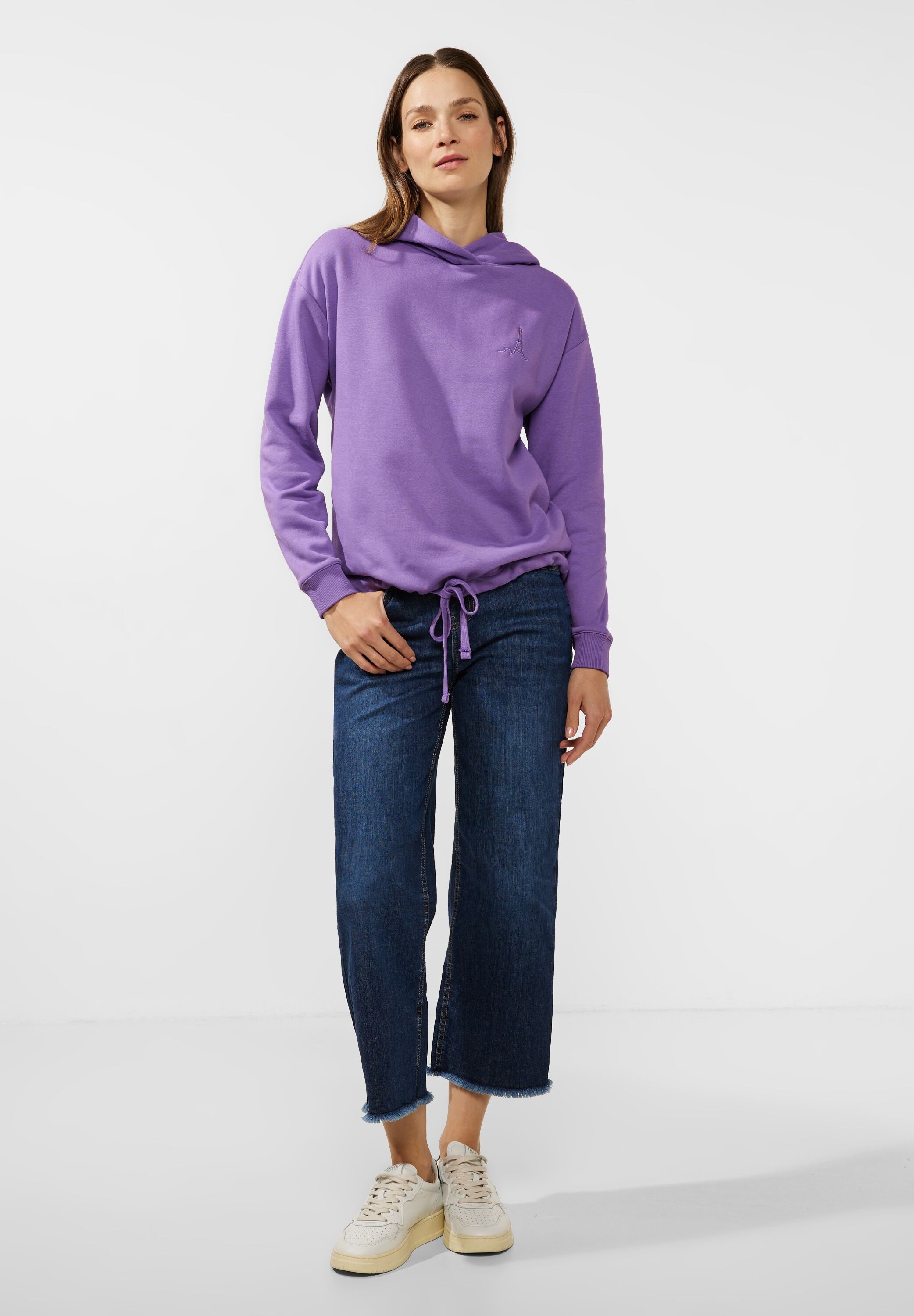STREET ONE Hoodie, im soften Baumwoll-Mix