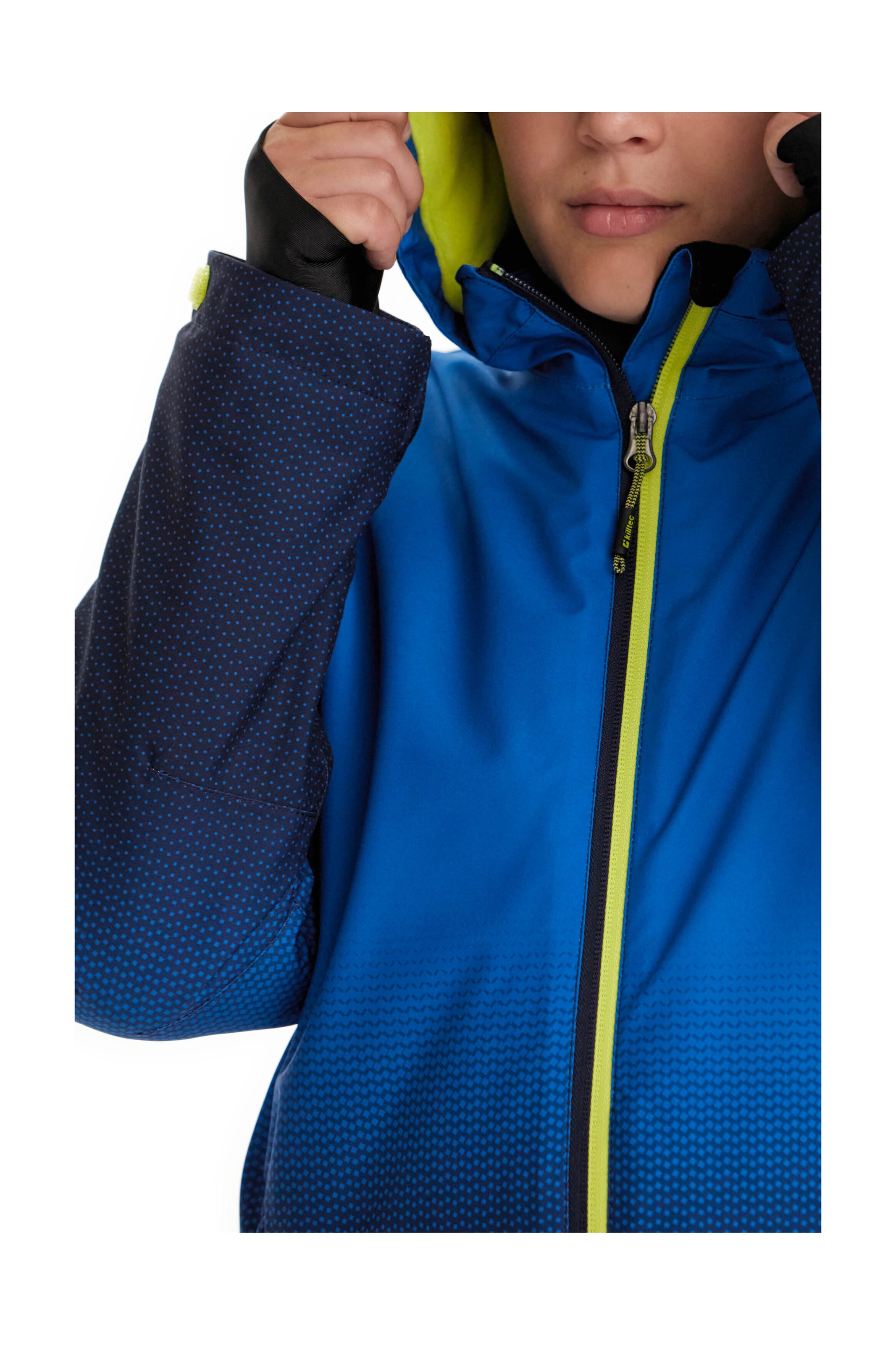Killtec Outdoorjacke »Lynge BYS JCKT E«, Wasserdichte Funktionsjacke mit Schneefang und coolem Design