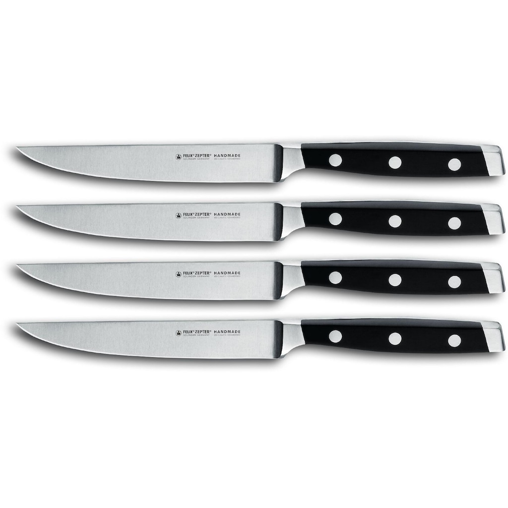 Felix Solingen Steakmesser »FIRST CLASS«, (Set, 4 tlg.)