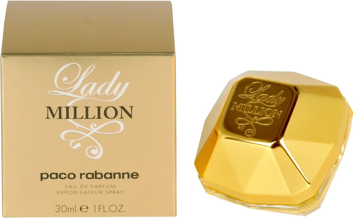 paco rabanne Eau de Parfum »Lady Million«, mit blumigen Elementen