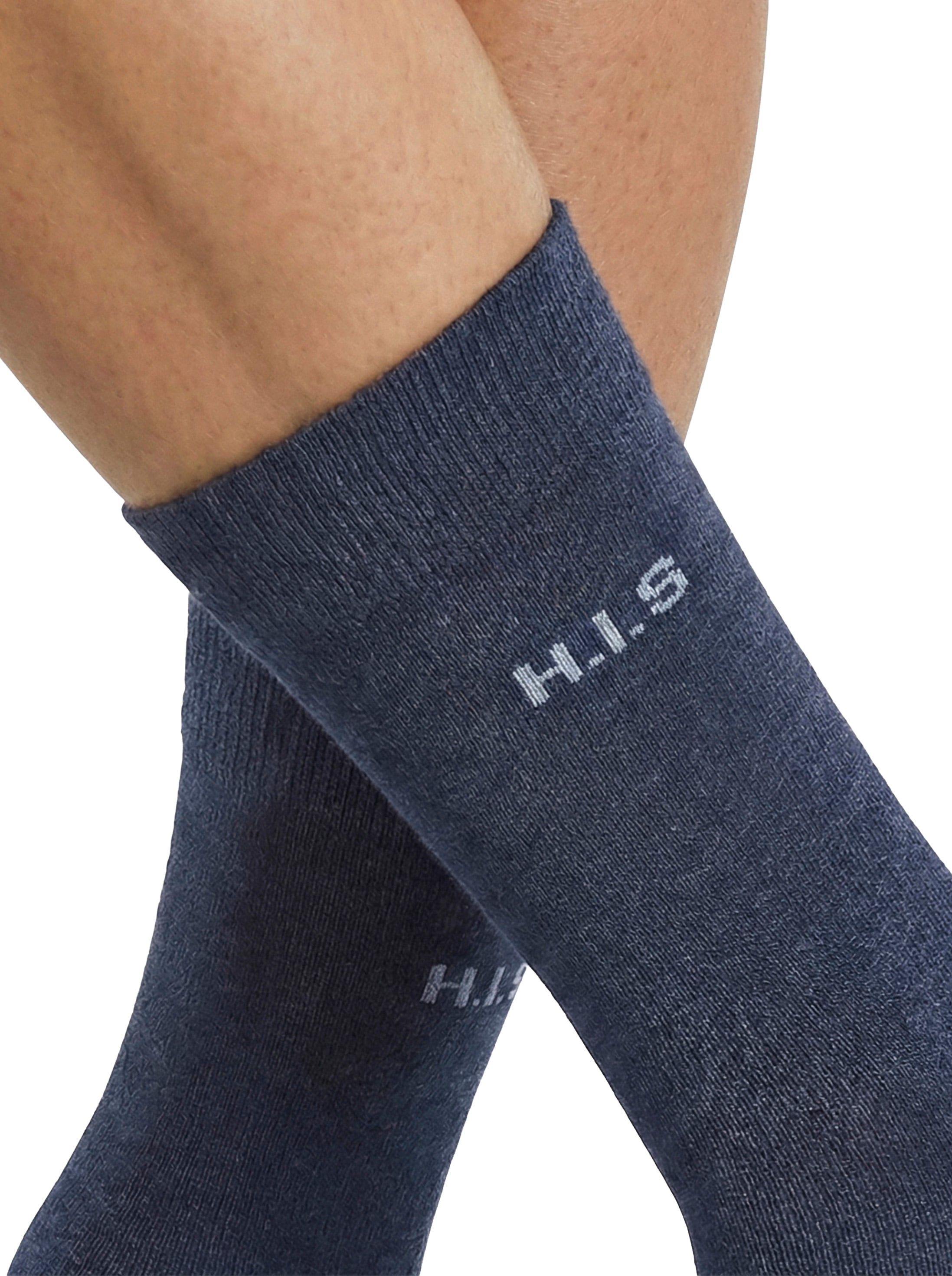H.I.S Basicsocken »Für Job und Freizeit« Packung, 6 Paar tlg. mit weicher Frotteesohle