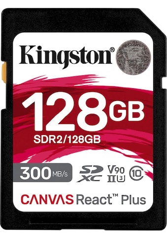 Kingston Speicherkarte »Canvas React Plus SD 12...