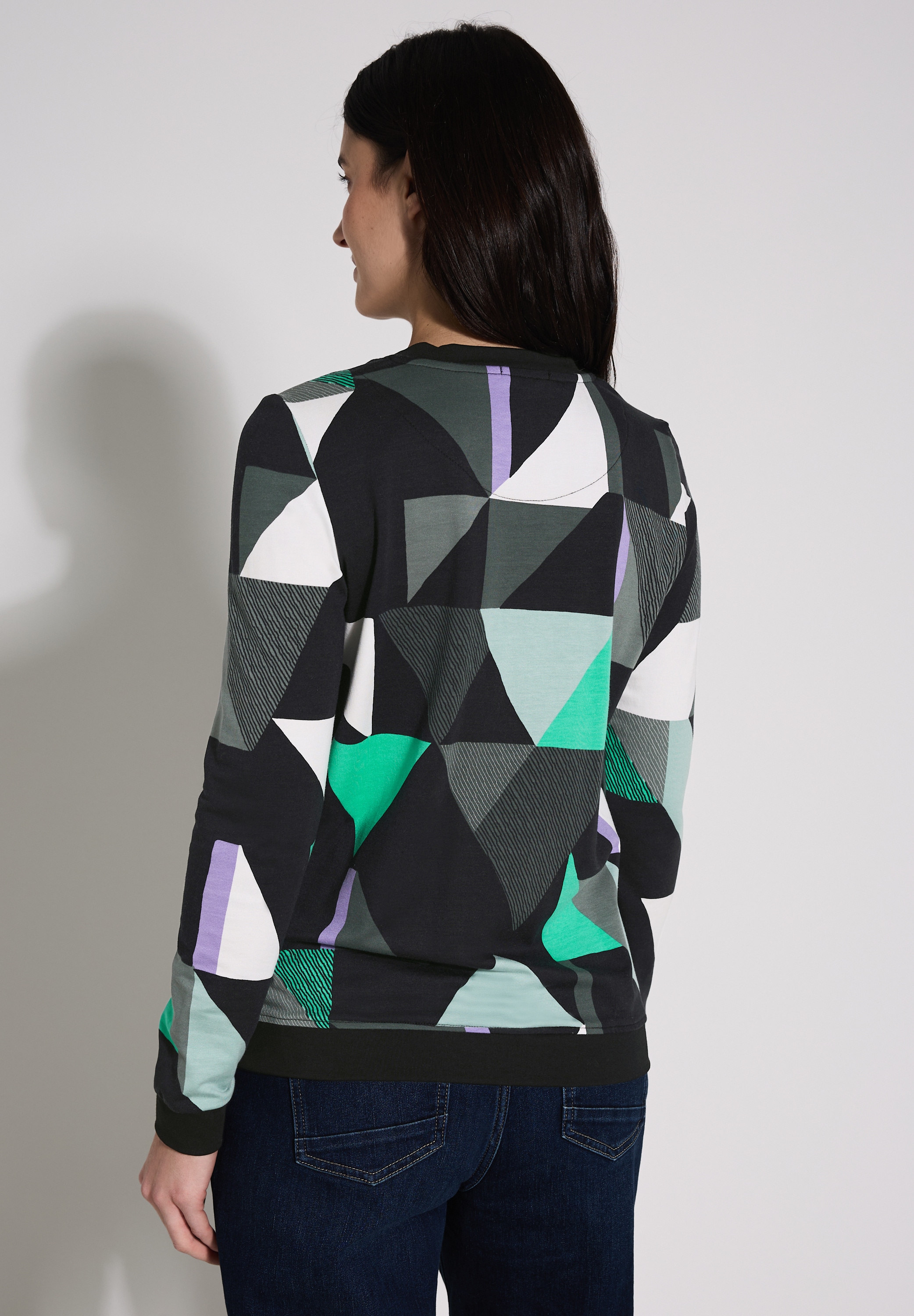 Cecil Langarmshirt, im soften Baumwoll-Mix