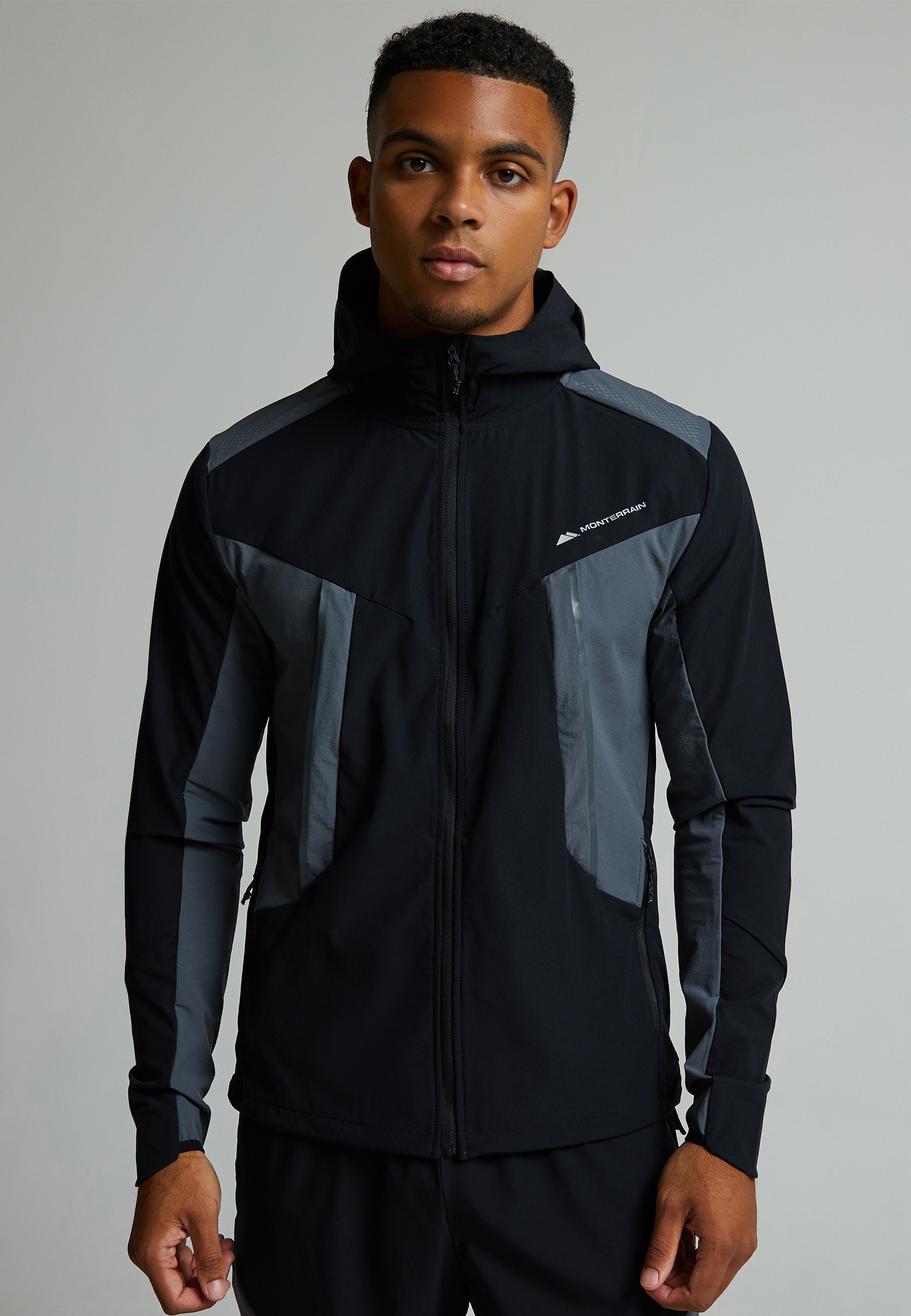 Monterrain Outdoorjacke »Monterrain DYNAMIC 2.0 WOVEN HOODY« 1 Stk. tlg. mit Kapuze