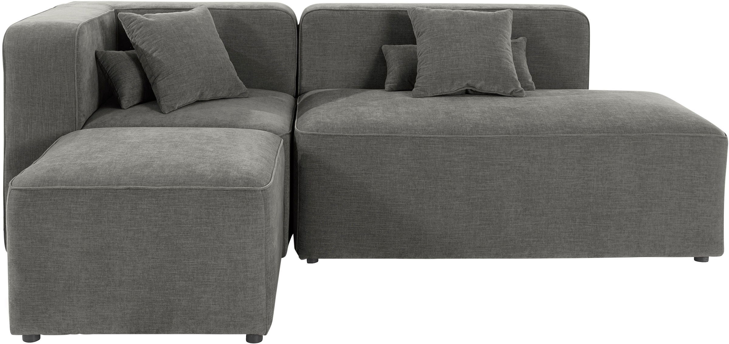 Home affaire Ecksofa "Sundstrup L-Form" Modulserie, individuelle Zusammenst günstig online kaufen