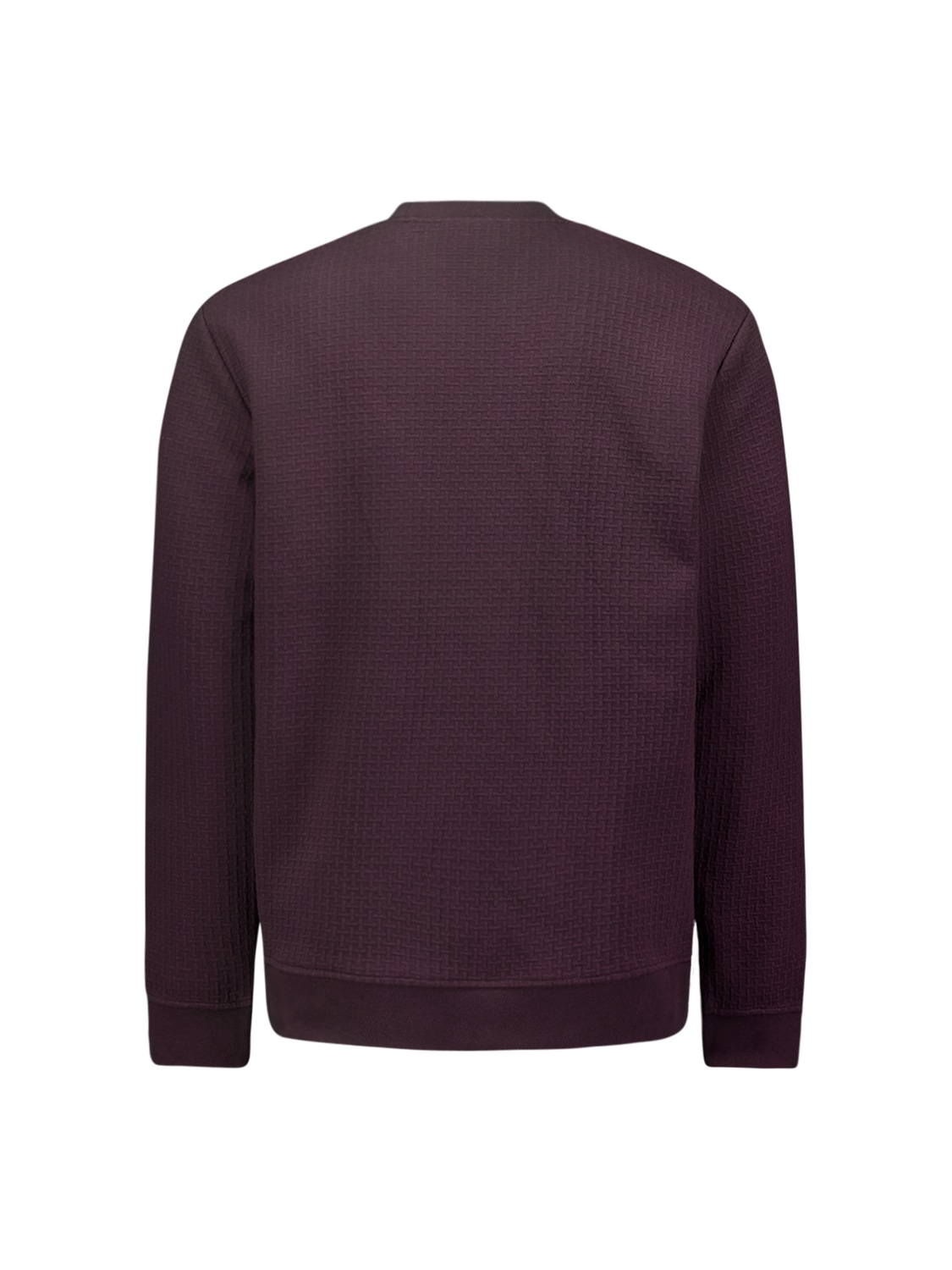 NO EXCESS Sweater »No Excess Jacquard Pullover mit Rundhalsausschnitt«