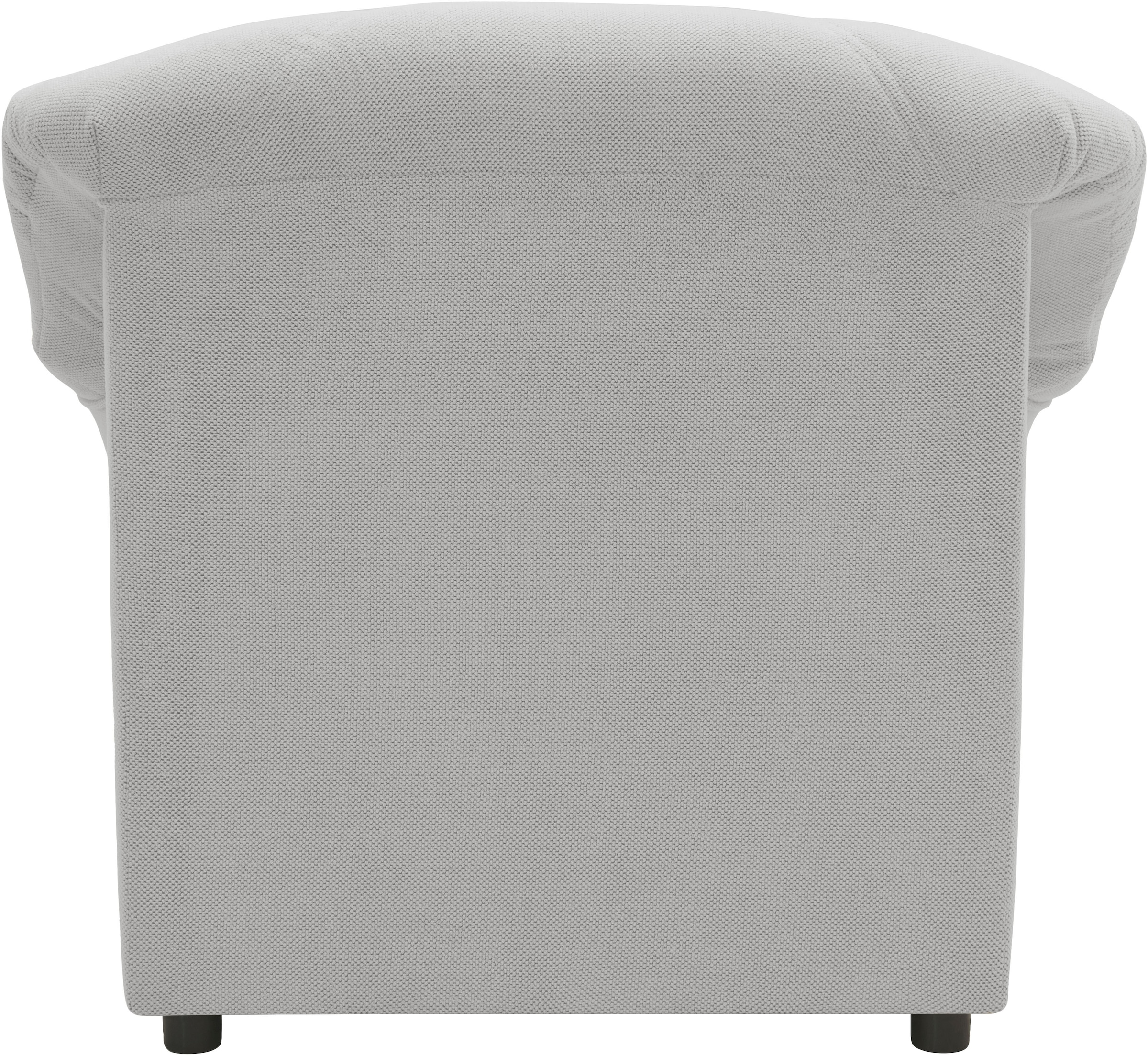 DOMO collection Sessel »Flores«, wahlweise mit Federkern (nicht bei Microfaser PRIMABELLE®-Struktur)