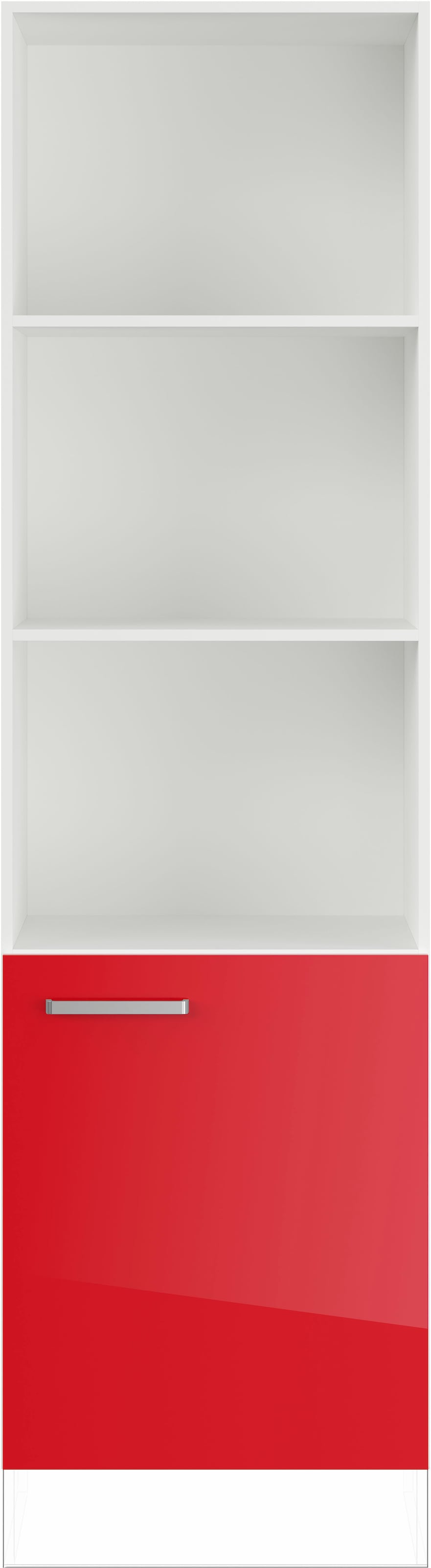 IMPULS KÜCHEN Seitenschrank »"Turin", Breite/Höhe: 60/205,1 cm«, vormontiert, mit Drehtür, mit verstellbaren Fachböden