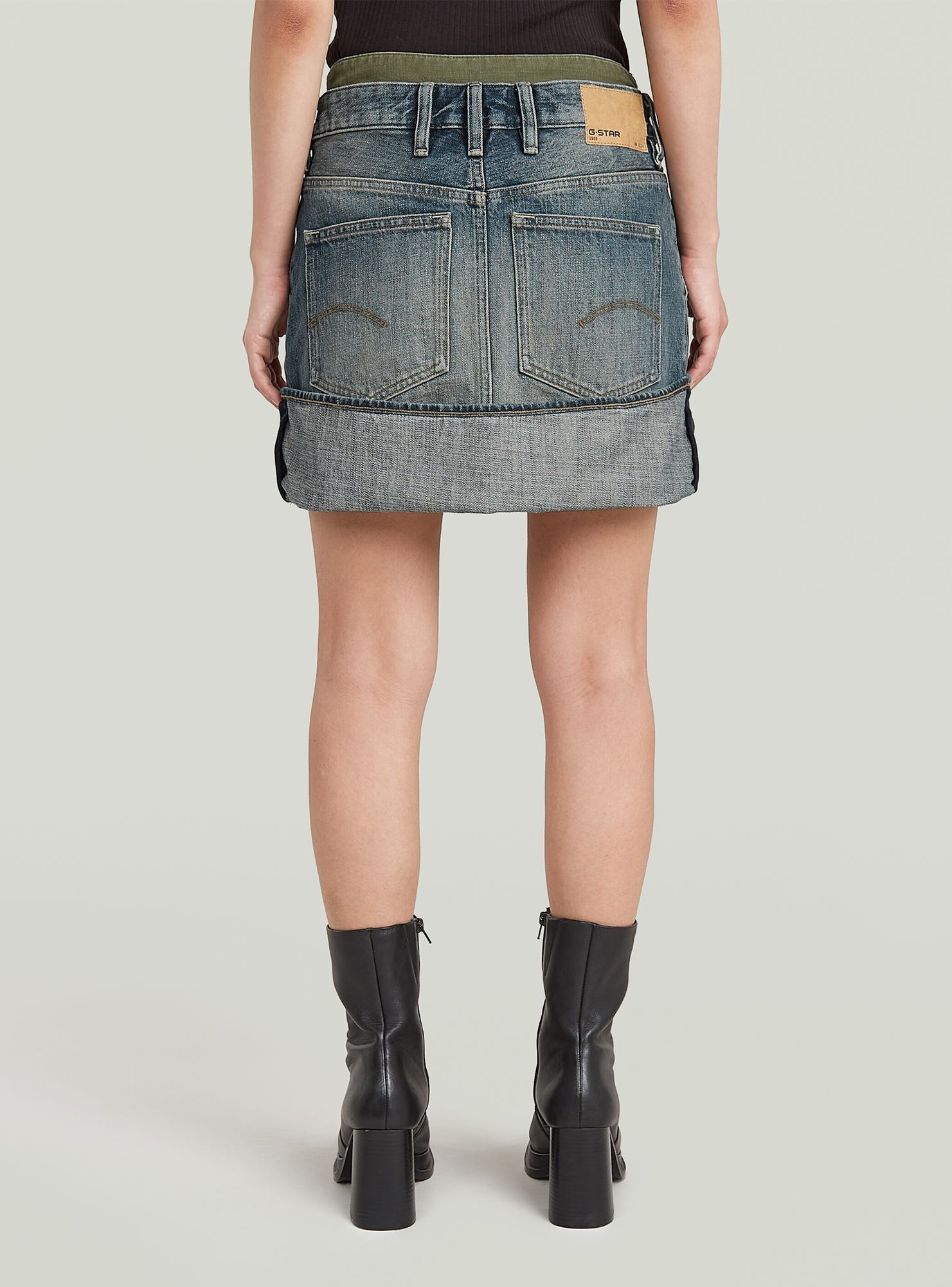 G-STAR Minikleid »Turn-up Panel Minirock«