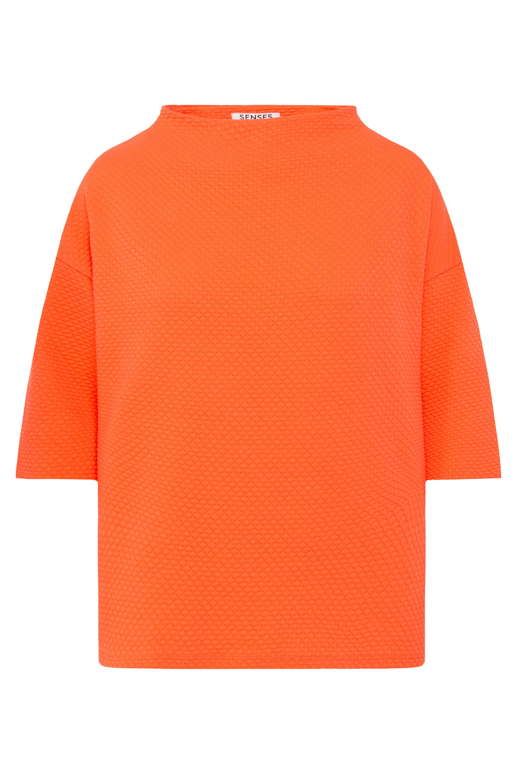 SENSES.THE LABEL Rundhalsshirt mit Baumwolle