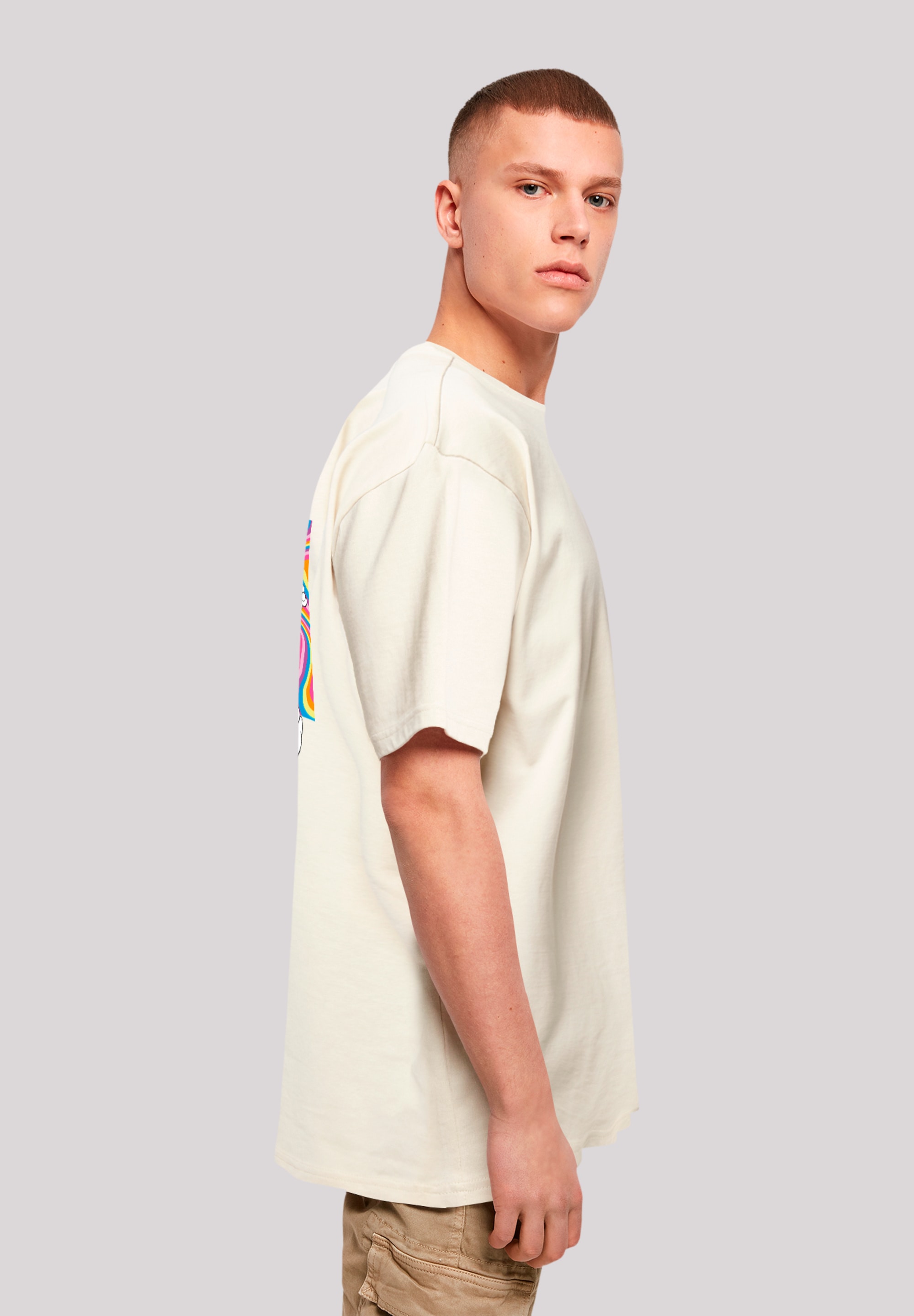 F4NT4STIC T-Shirt »Alice im Wunderland Uhr Hase«, Premium Qualität, Nostalgie, Kinderserie