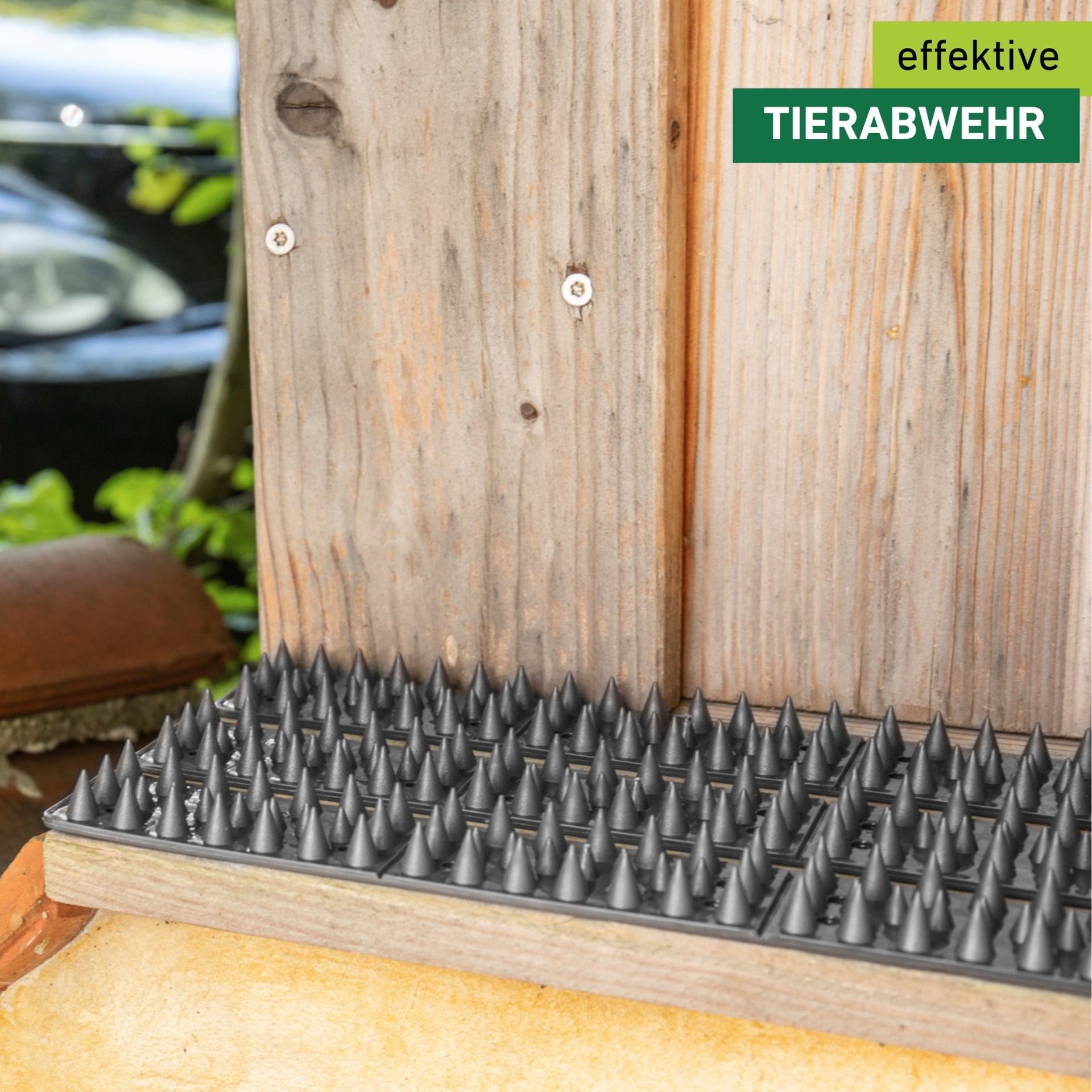 Windhager Taubenspikes »Tierabwehr Barriere Spikes 10 tlg., 49 x 4,3 x 1,5 cm« Abwehrmatte für Vögel, Tauben oder Katzen, kürzbar