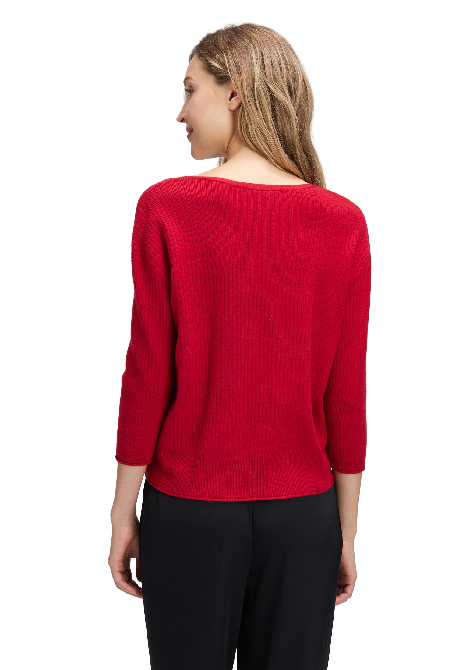 Betty Barclay Strickpullover »Betty Barclay Damen Feinstrickpullover mit V-Ausschnitt«, (1 tlg.)