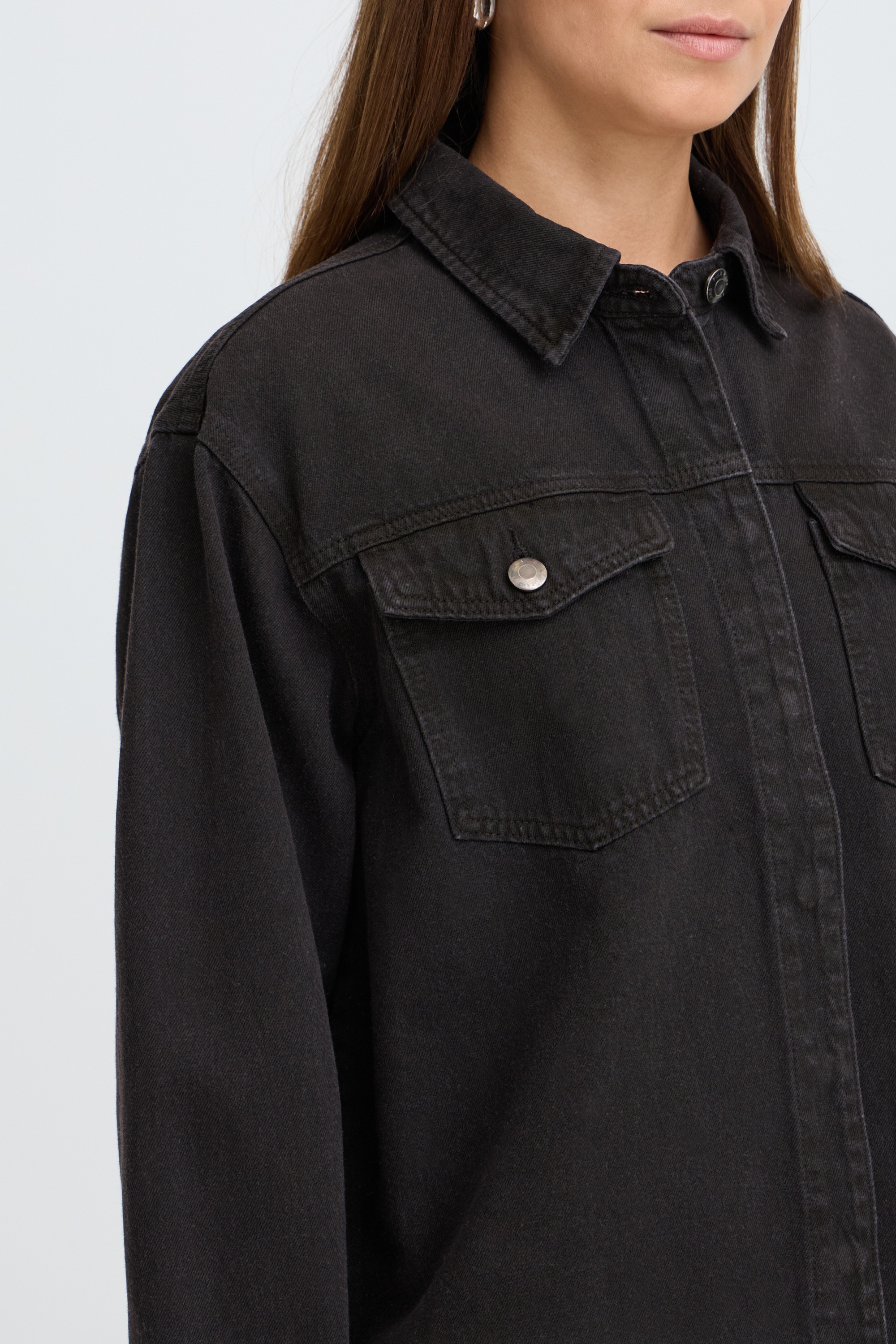 Pulz Jeans Langarmhemd »Damen Langarm PZDORIT«