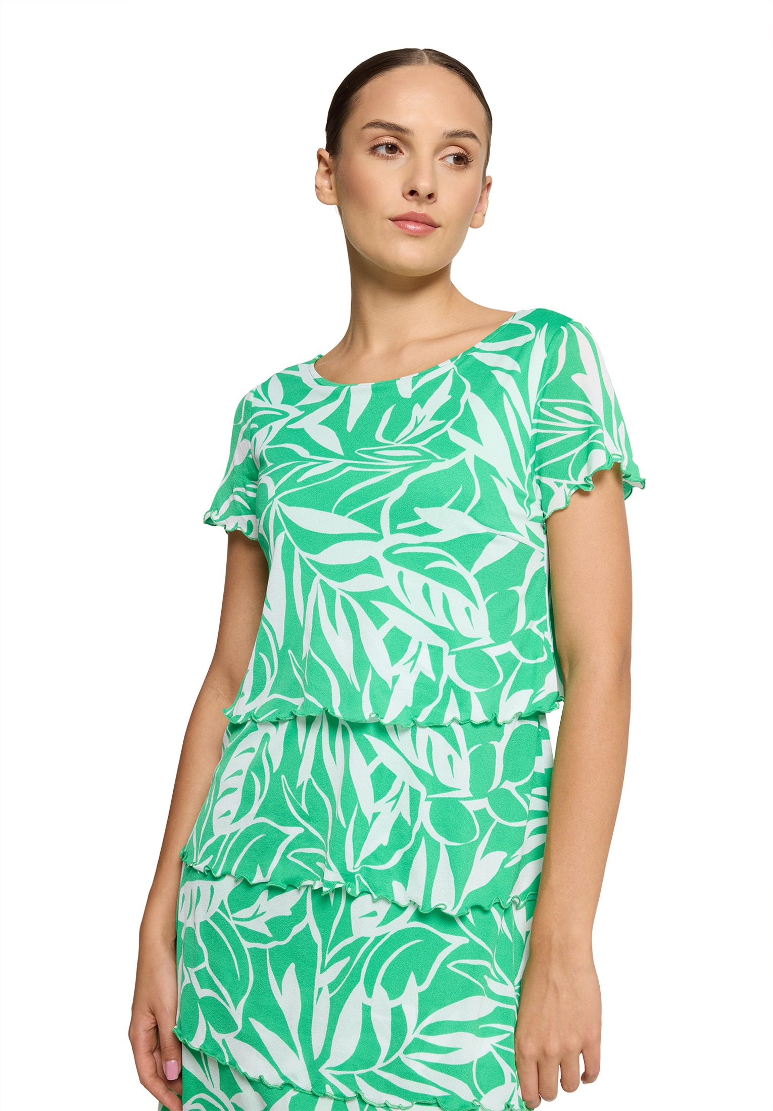 Betty Barclay Sommerkleid »Betty Barclay Damen Stufenkleid mit U-Boot-Ausschnitt«, Druck