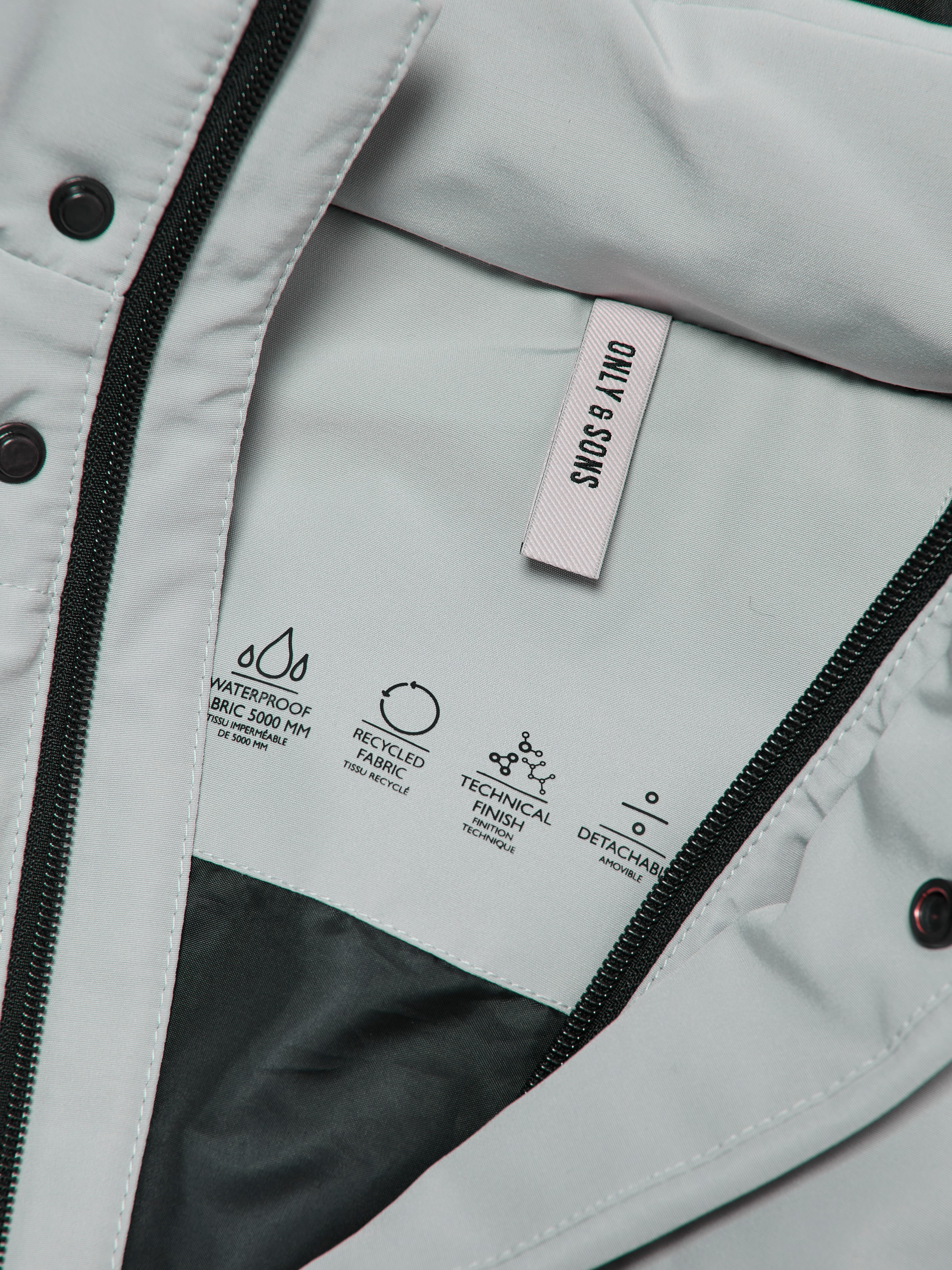 ONLY & SONS Steppjacke »ONSCAYSON PUFFA OTW NOOS« mit Kapuze