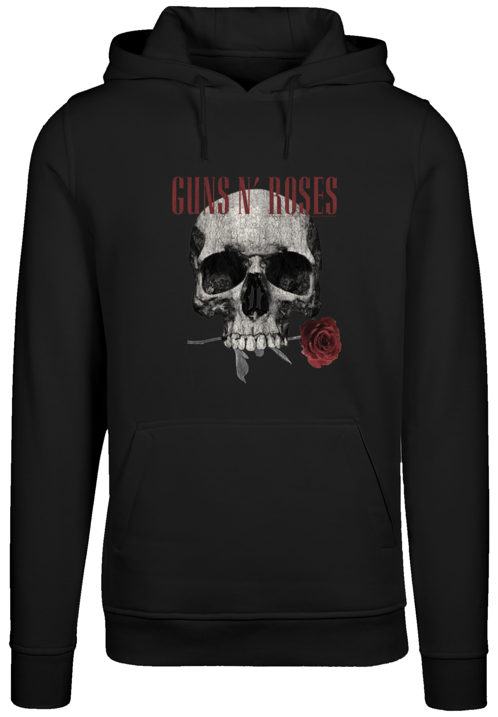 F4NT4STIC Kapuzenpullover »Guns 'n' Roses Flower Skull Rock Musik Band«, Premium Qualität