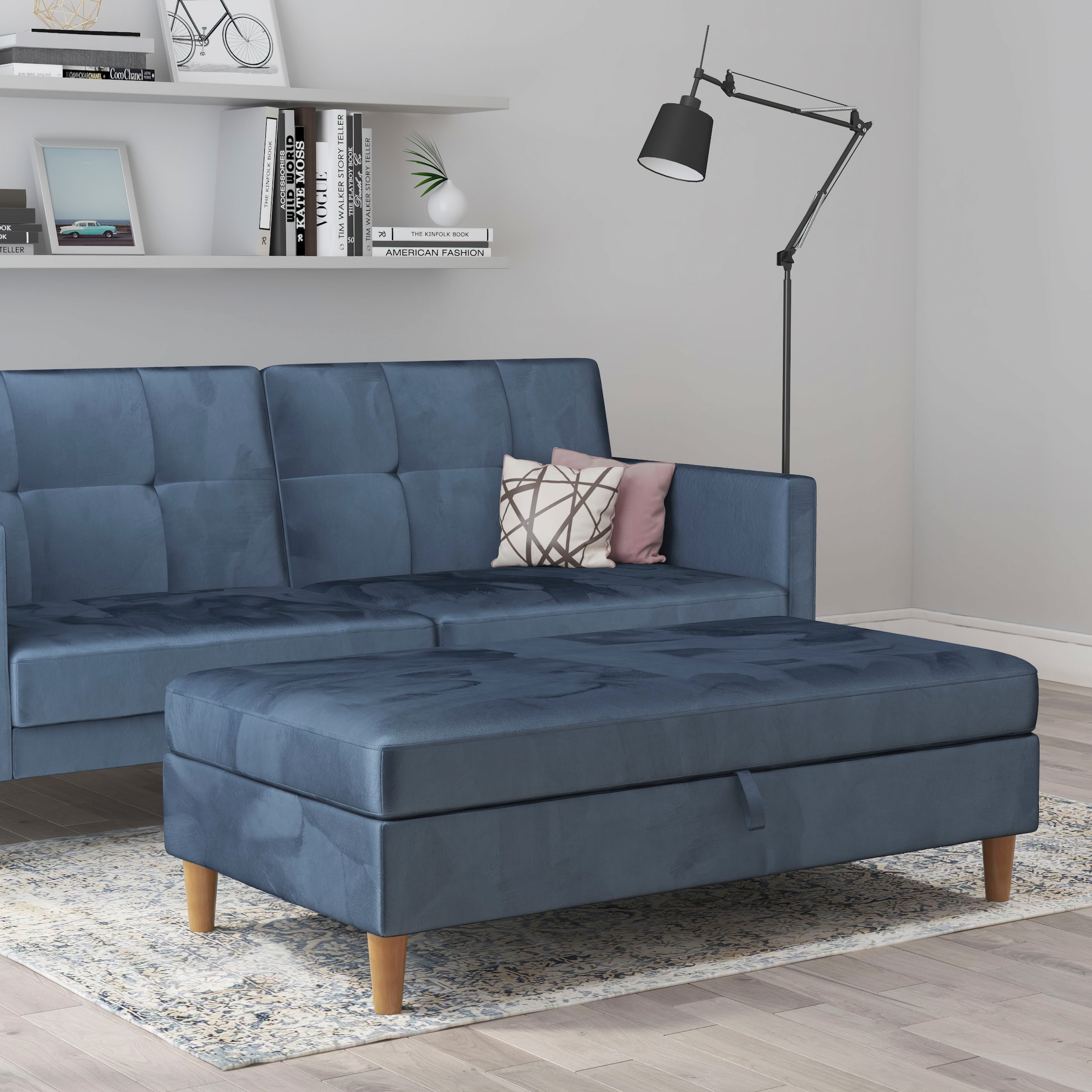 Dorel Home Stauraumhocker »Lilly« 1 Stk. tlg. mit Stauraum, frei in Raum stellbar, Sitzhöhe 43 cm