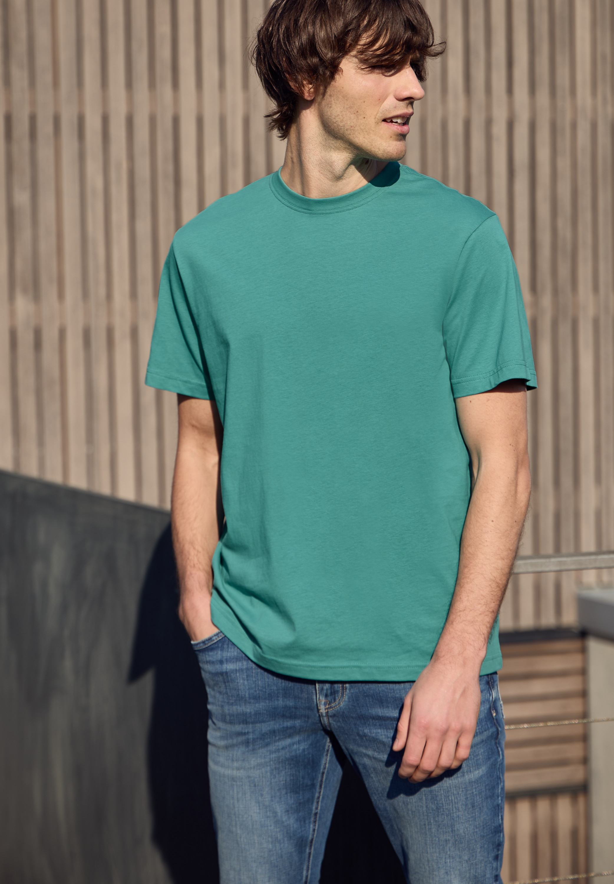 STREET ONE MEN aus reiner Baumwolle