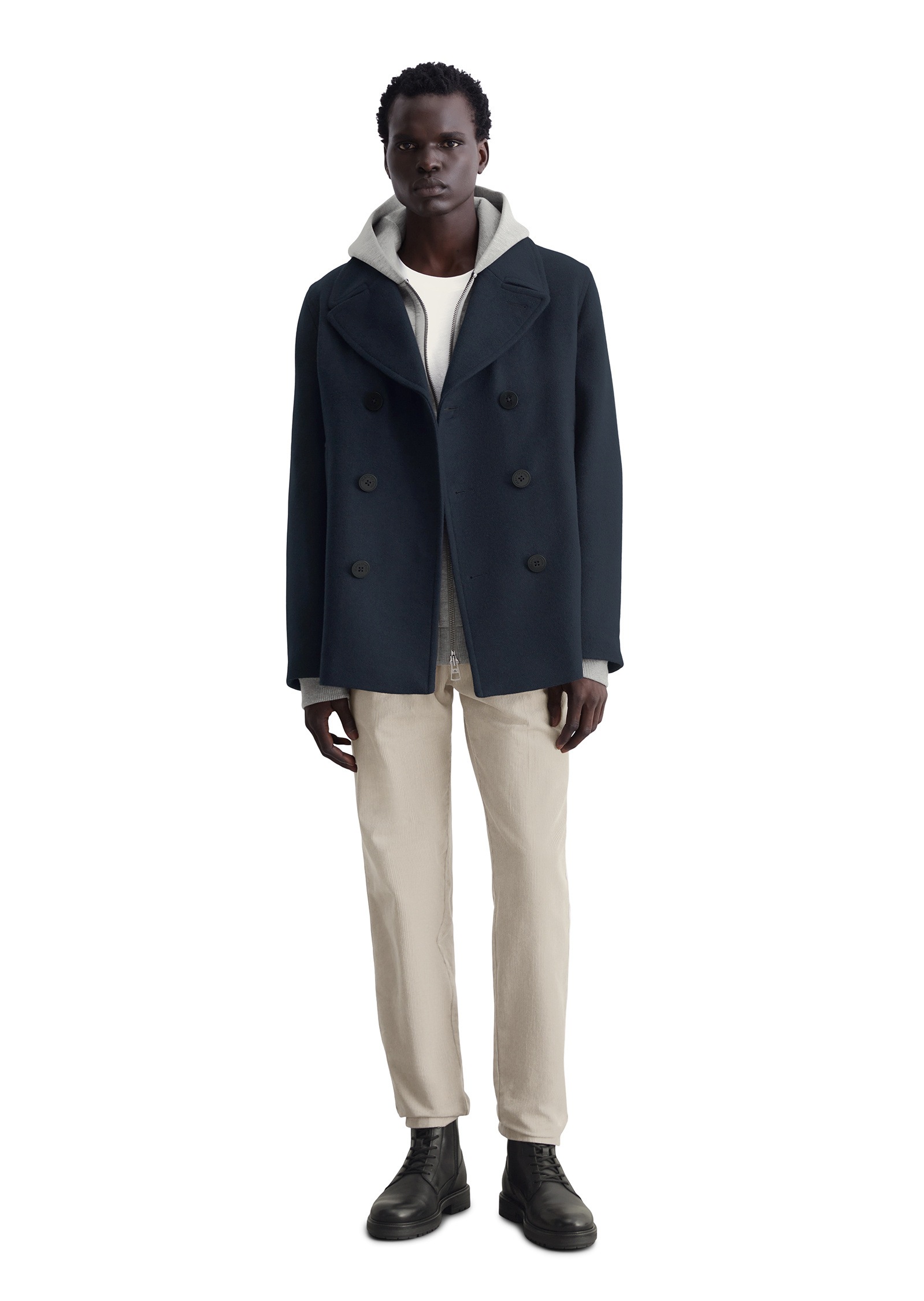 Marc O'Polo Outdoorjacke »aus italienischem Schurwolle-Mix«