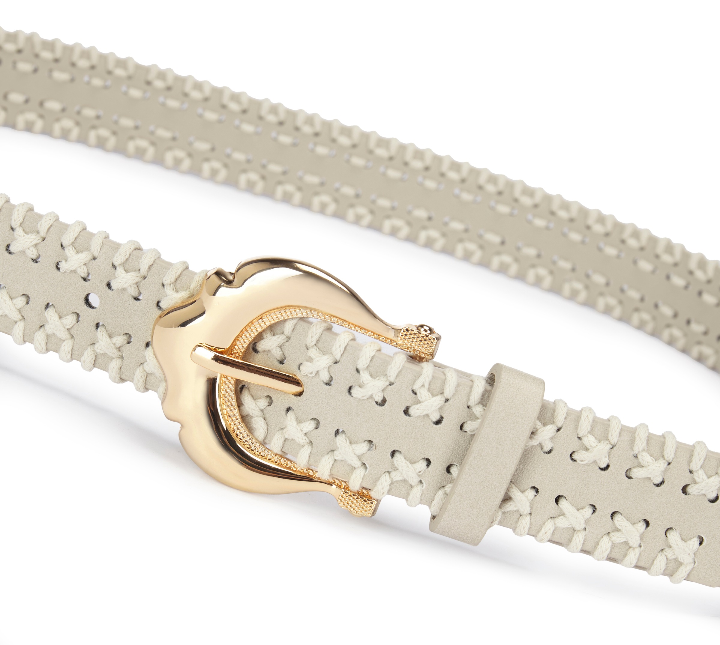 Thumbnail - LASCANA Hüftgürtel "Hosengürtel" mit aufregender Schnalle, Gürtel, Jeansgürtel, Schmuckgürtel