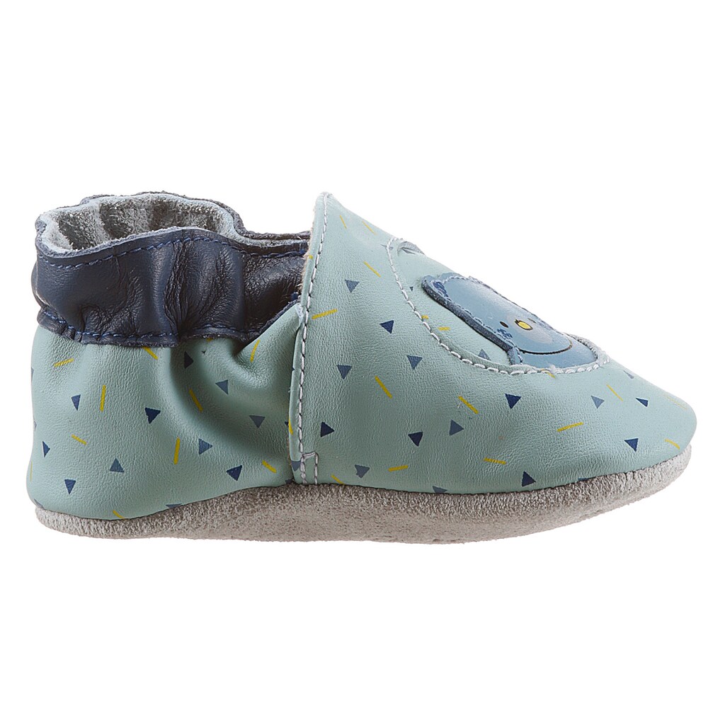 Schuhe Babyschuhe Robeez Krabbelschuh »Hiding Place«, mit Gummizug mint-hellblau Schuhe Babyschuhe Robeez Krabbelschuh »Hiding Place«, mit Gummizug mint-hellblau