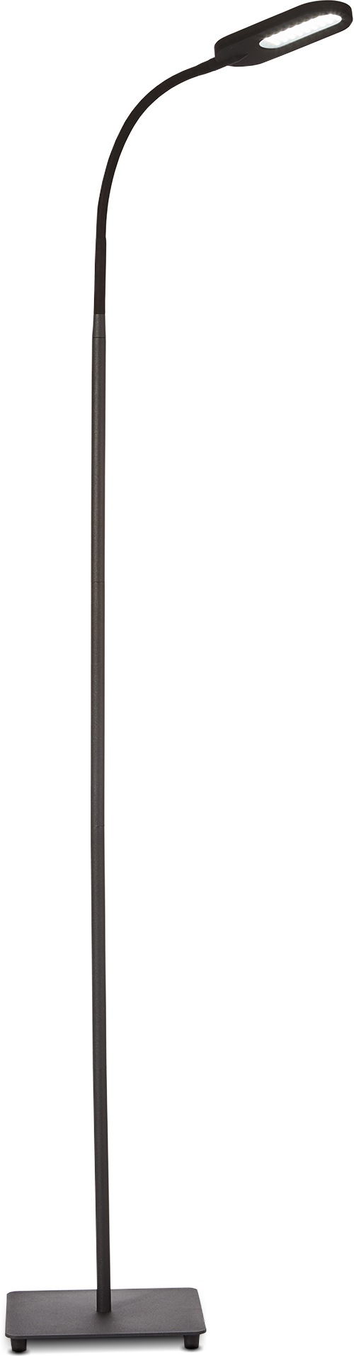B.K.Licht LED Stehlampe, 1 flammig, Leuchtmittel LED-Board | LED fest integriert, Stehleuchte, dimm-, schwenkbar, Memory & Touch Funkt., inkl. 8W 600lm
