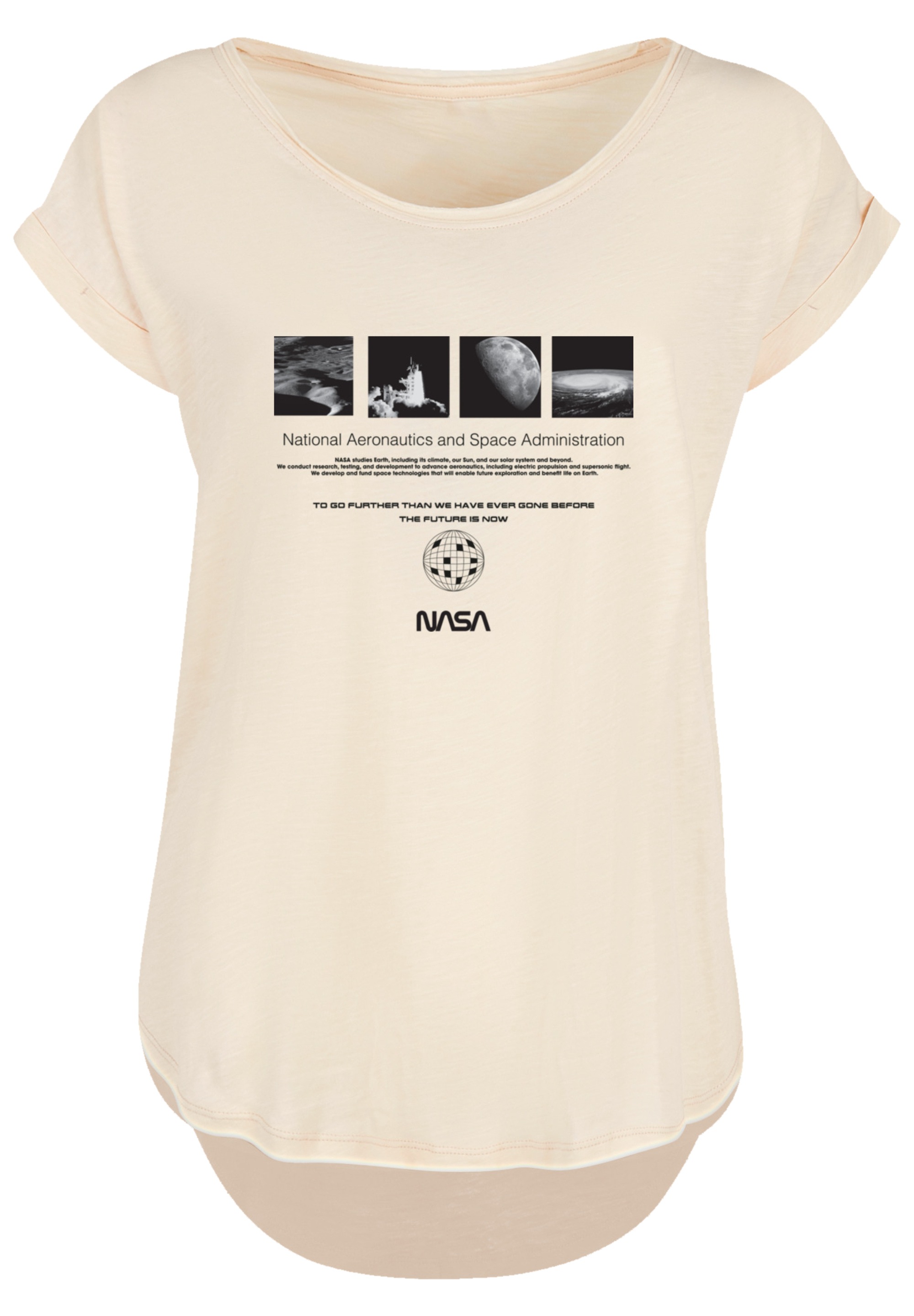 F4NT4STIC T-Shirt »NASA Retro Photo Ad The Future Is Now« Premium Qualität