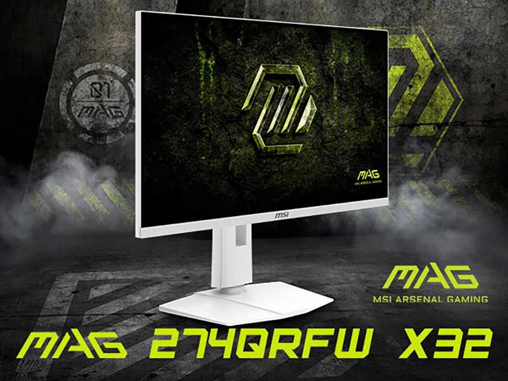 MSI Gaming-Monitor »MAG 274QRFW X32« 69 cm/27 ″  2560 x 1440 px WQHD 0,5 Reaktionszeit 320 Hz