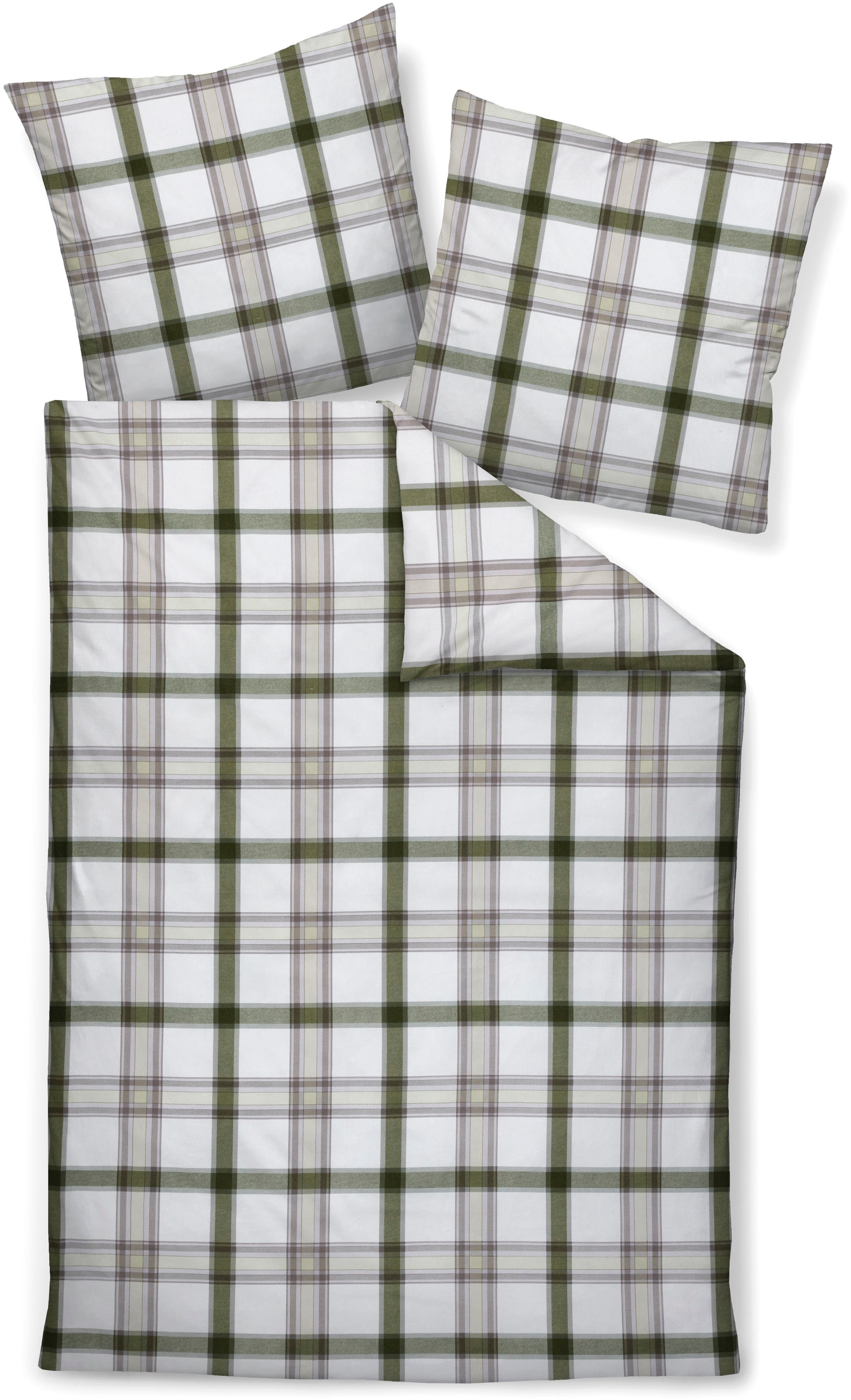 Janine Bettwäsche »Soft-Cotton71002 0«, mit Reissverschluss