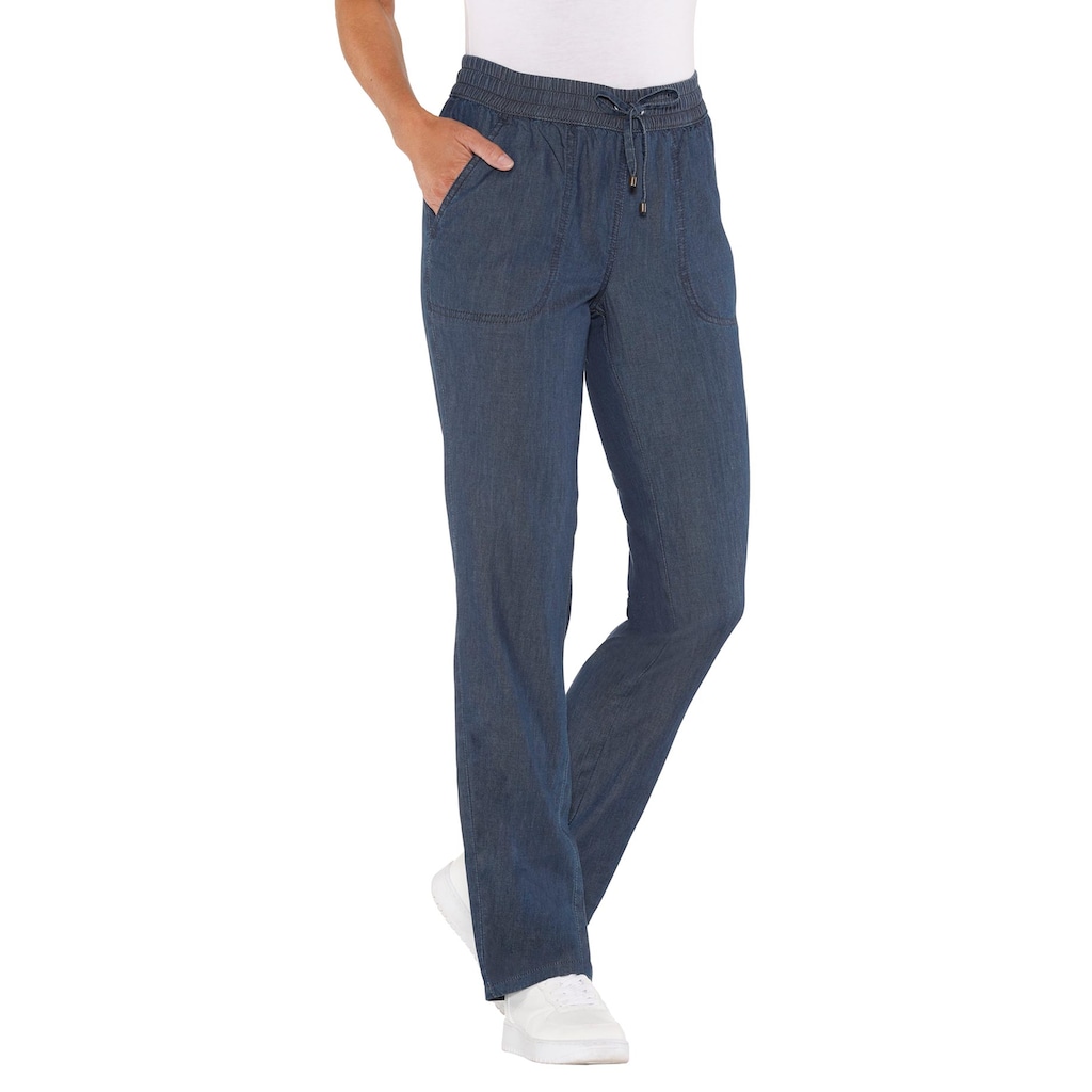 Classic Basics Schlupfjeans, (1 tlg.)