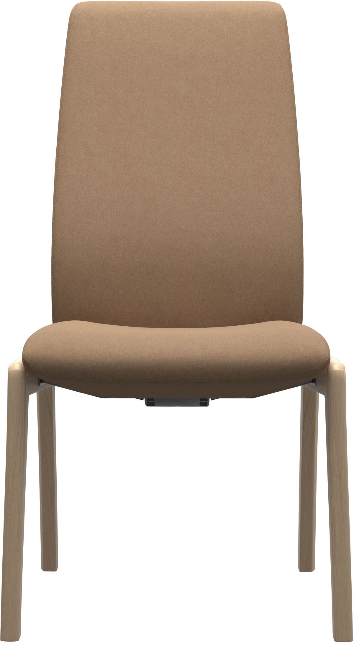 Stressless® Polsterstuhl »Laurel«, Microfaser DINAMICA, High Back, Größe L, mit abgerundeten Beinen in Eiche gekalkt