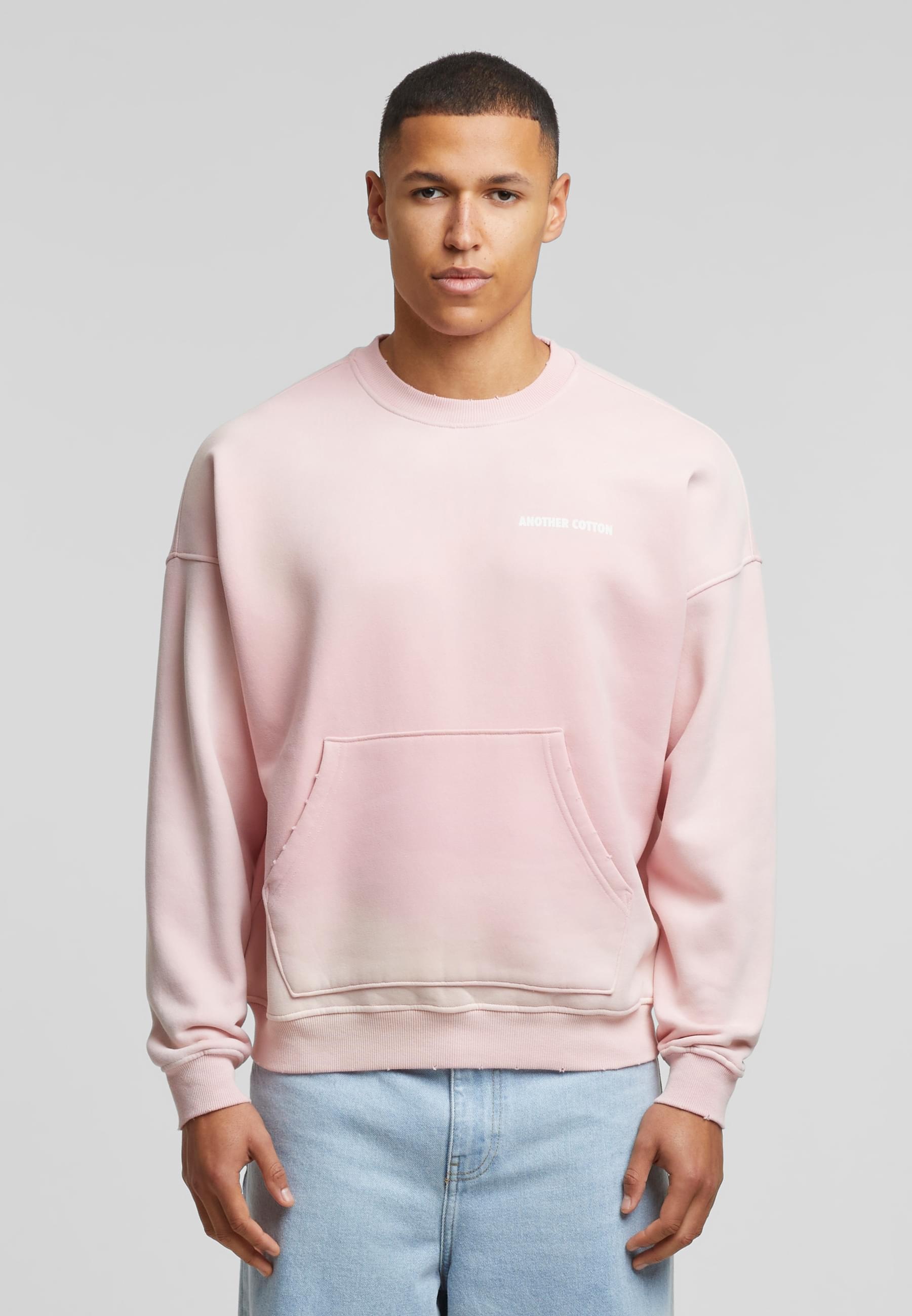 Another Cotton Lab Rundhalspullover »Another Cotton Lab Offline Scribble Oversized Sweatshirt«, (1 tlg.)