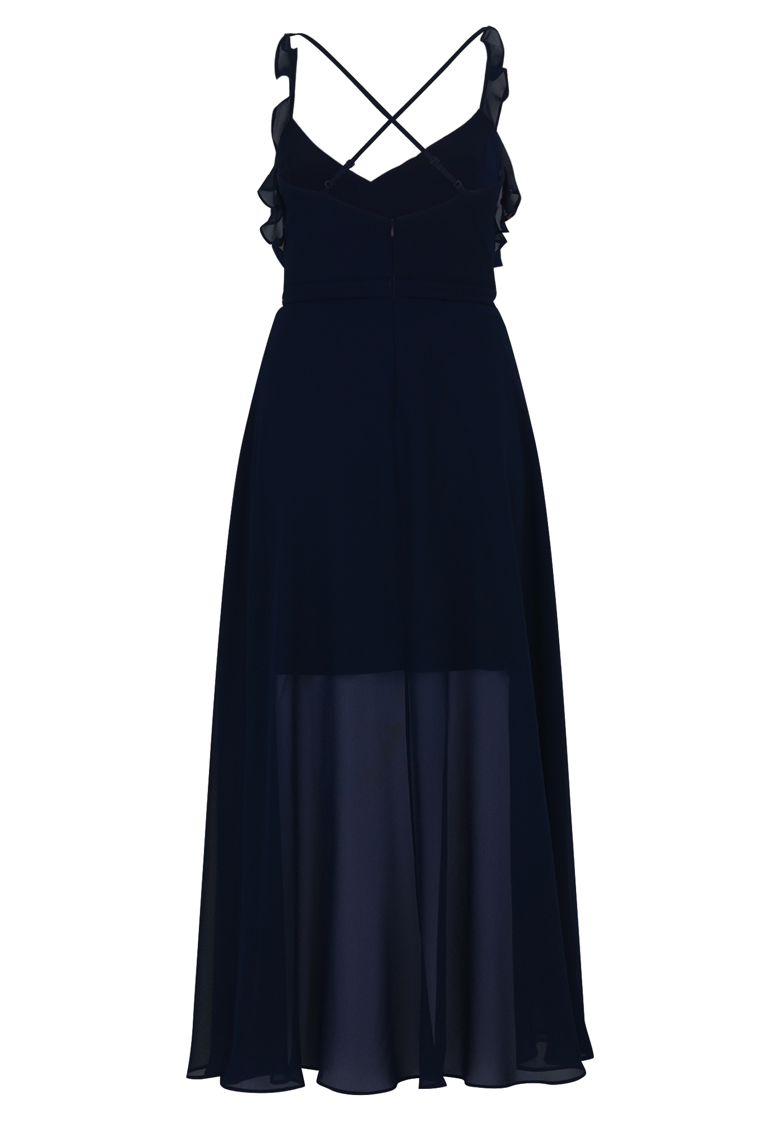 Vera Mont Abendkleid »Vera Mont Abendkleid mit Volant«, Wickel-Design