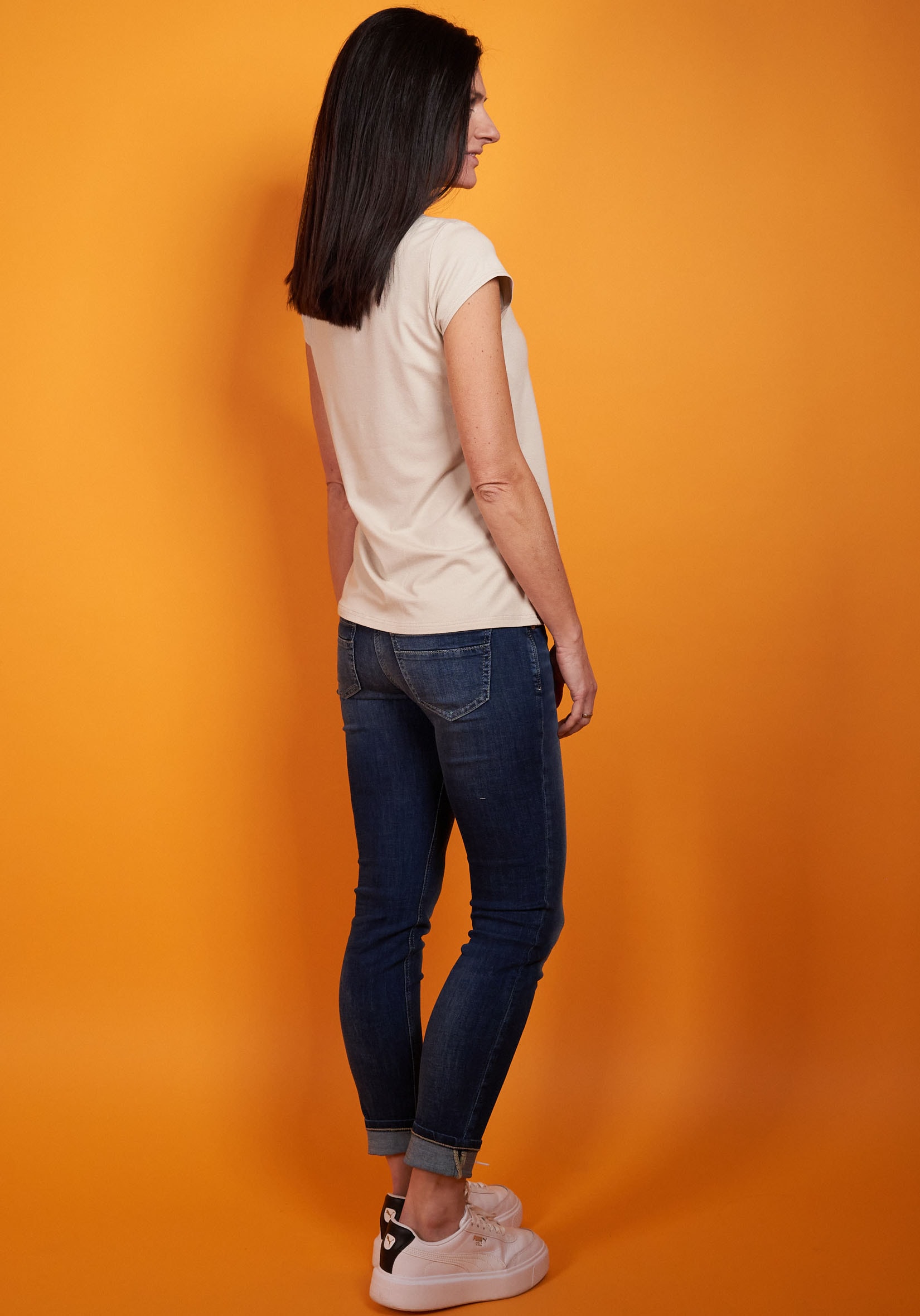 Seidel Moden T-Shirt mit Kappenärmel, MADE IN GERMANY