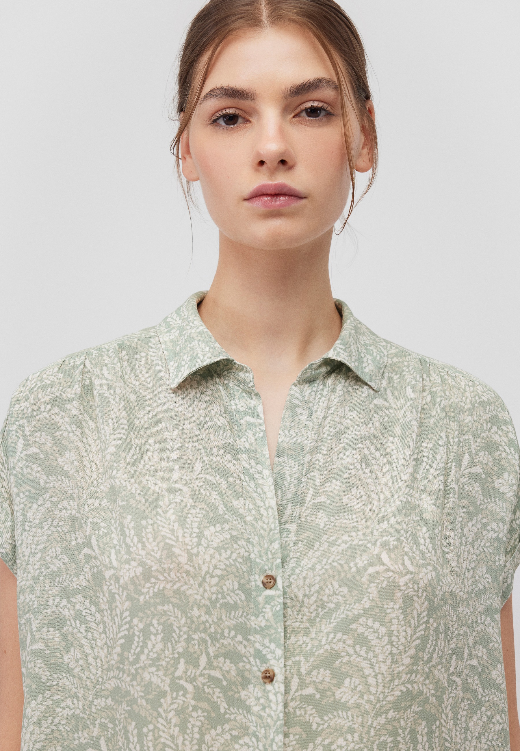 Mavi Klassische Bluse »SHORT SLEEVE SHIRT«, Bluse kurzarm