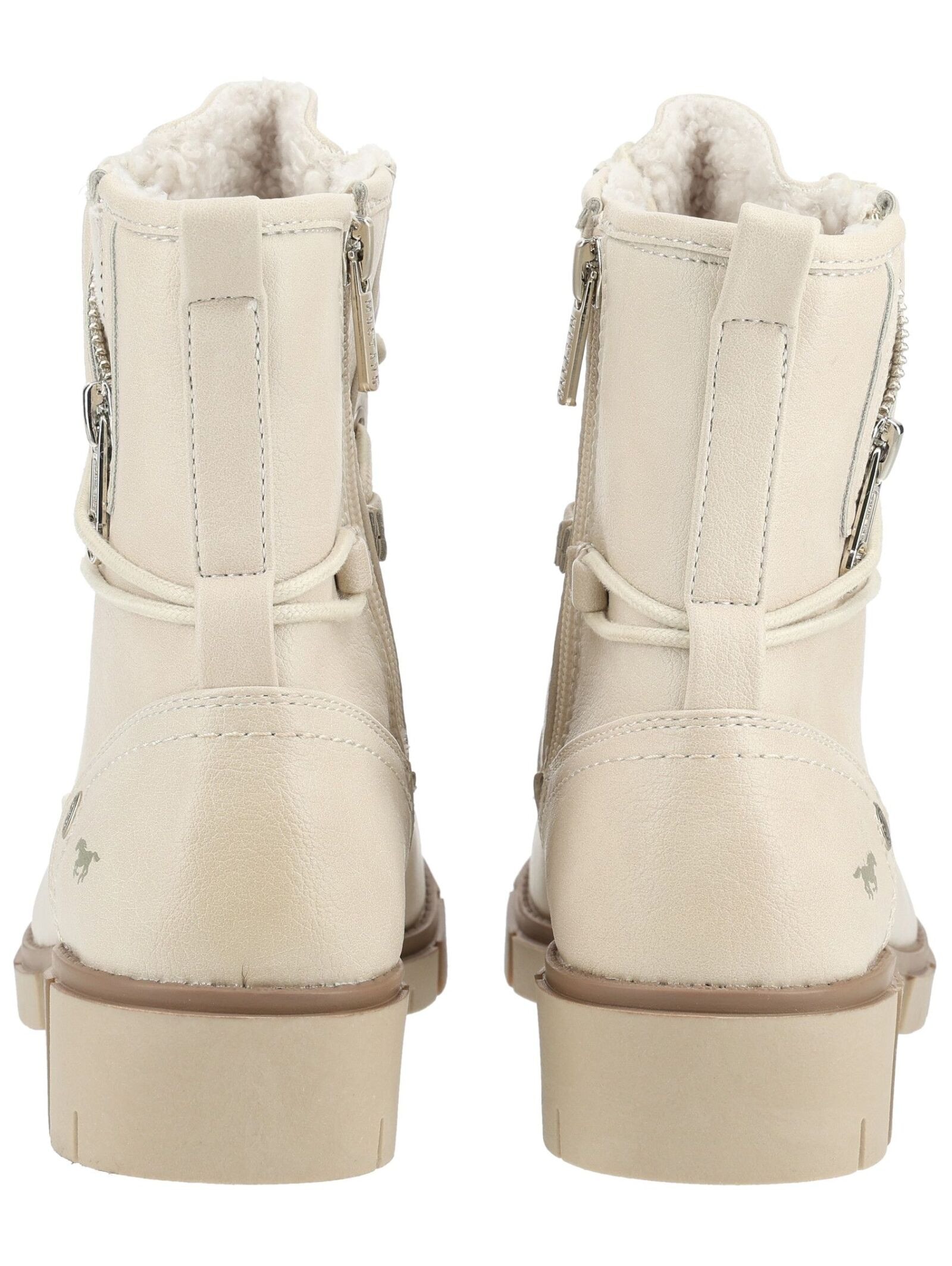 Mustang Shoes Schnürstiefelette »Mustang Shoes Stiefelette Lederimitat«