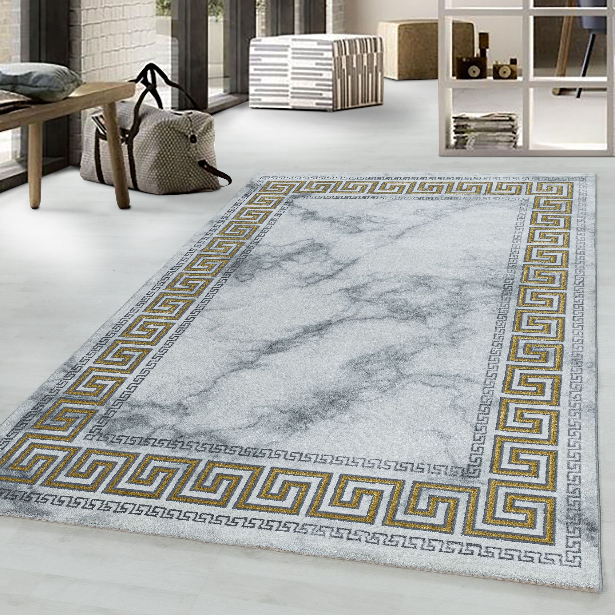 Ayyildiz Teppiche Teppich »NAXOS 3818«, rechteckig, 12 mm Höhe, Wohnzimmer