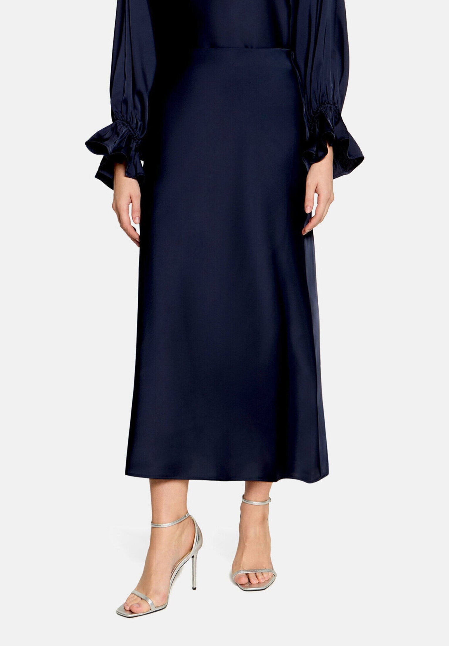 Vera Mont Maxirock »Damen wadenlang« Material