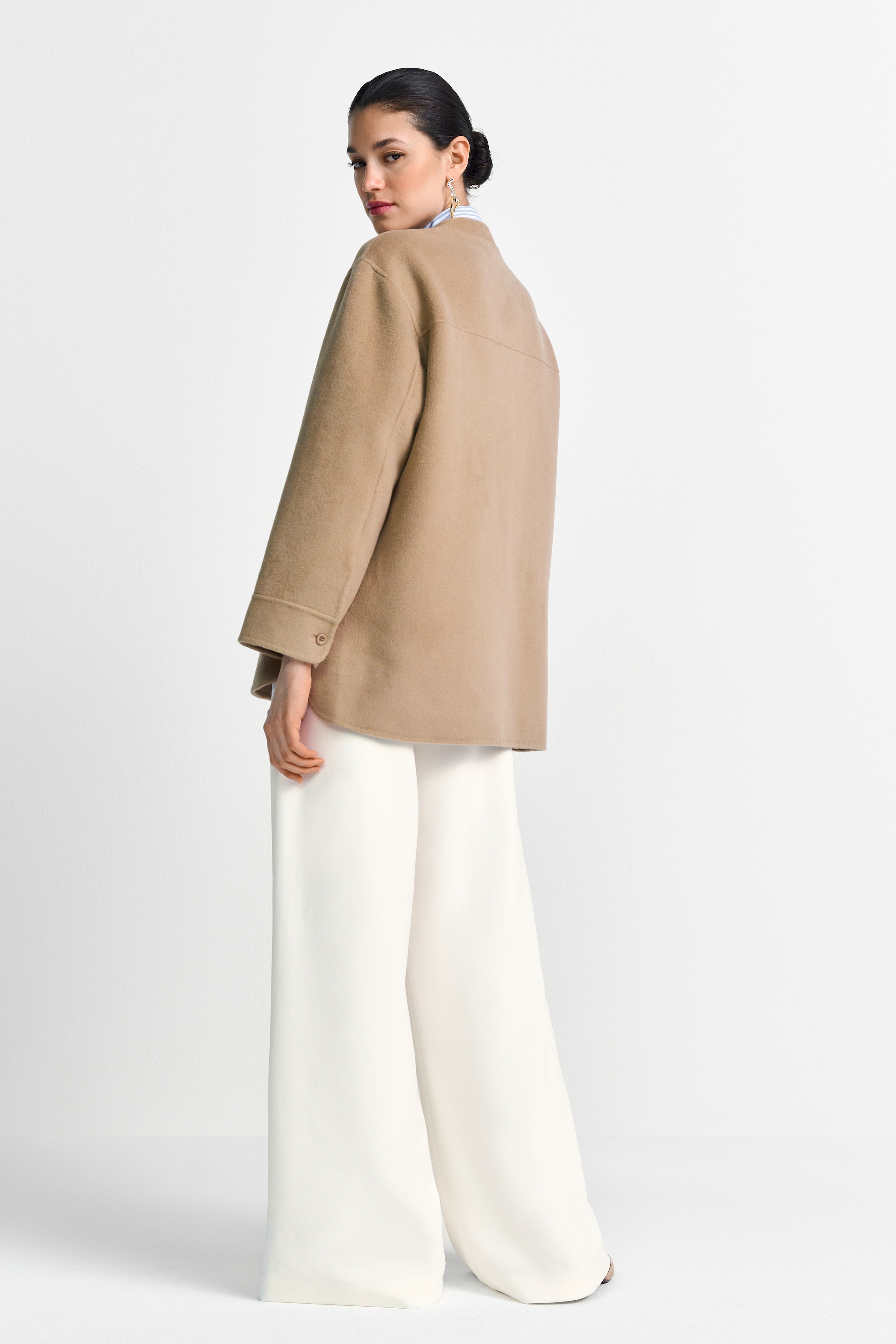 RICHROYAL Hemdjacke Overshirt, Stehkragen