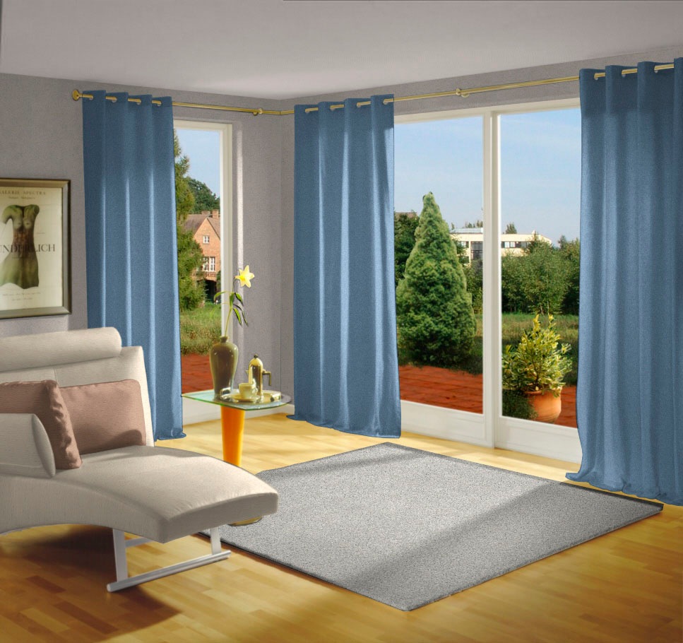 VHG Vorhang »Una« Kräuselband 2 Stk. tlg.